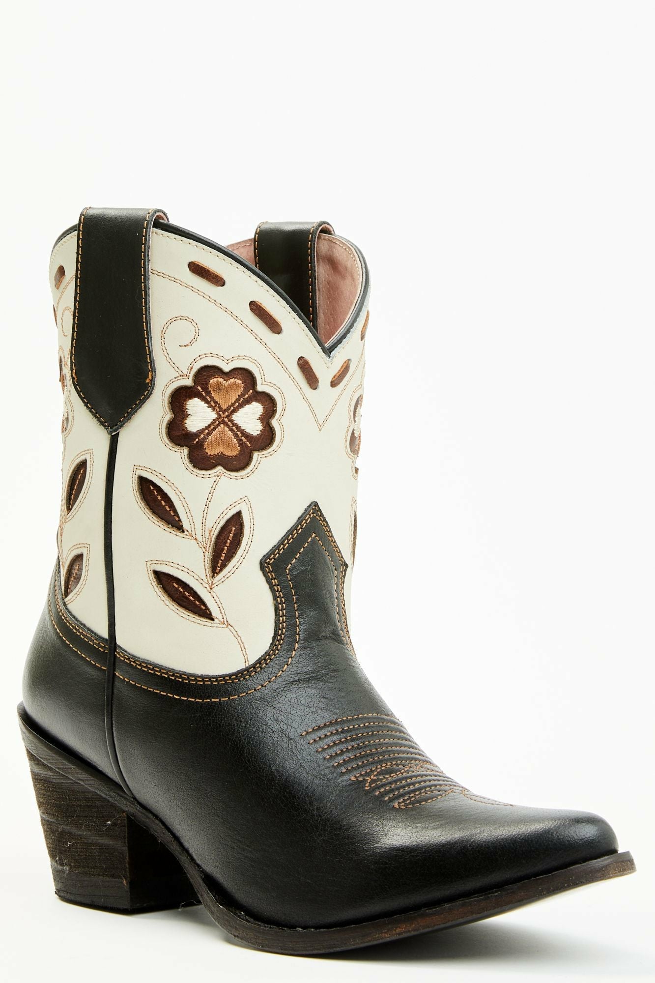 Idyllwind Runaway Black Western Booties - Round Toe Black