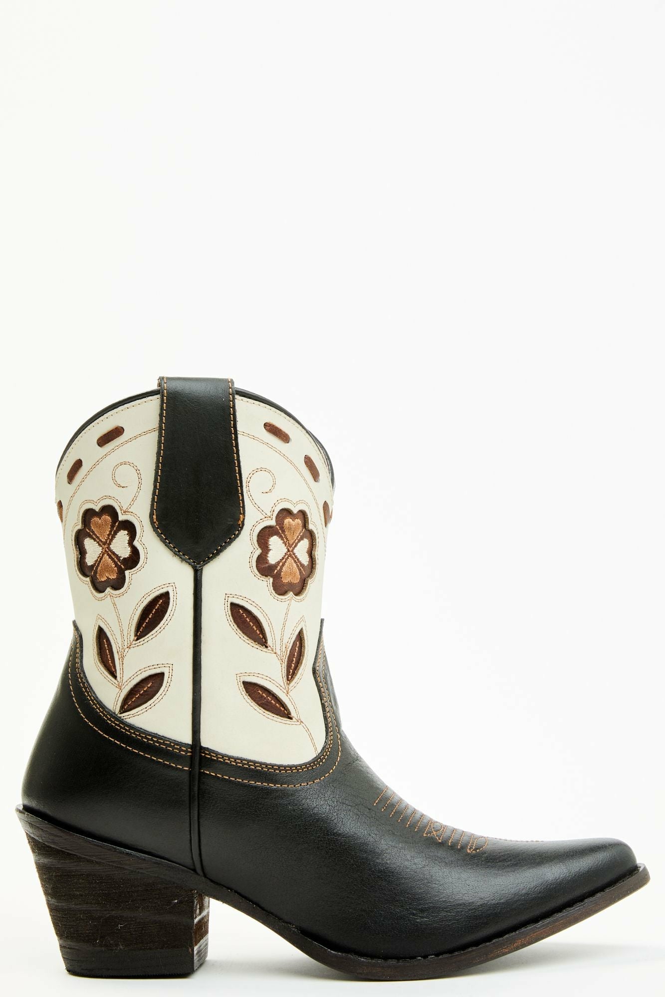 Idyllwind Runaway Black Western Booties - Round Toe Black