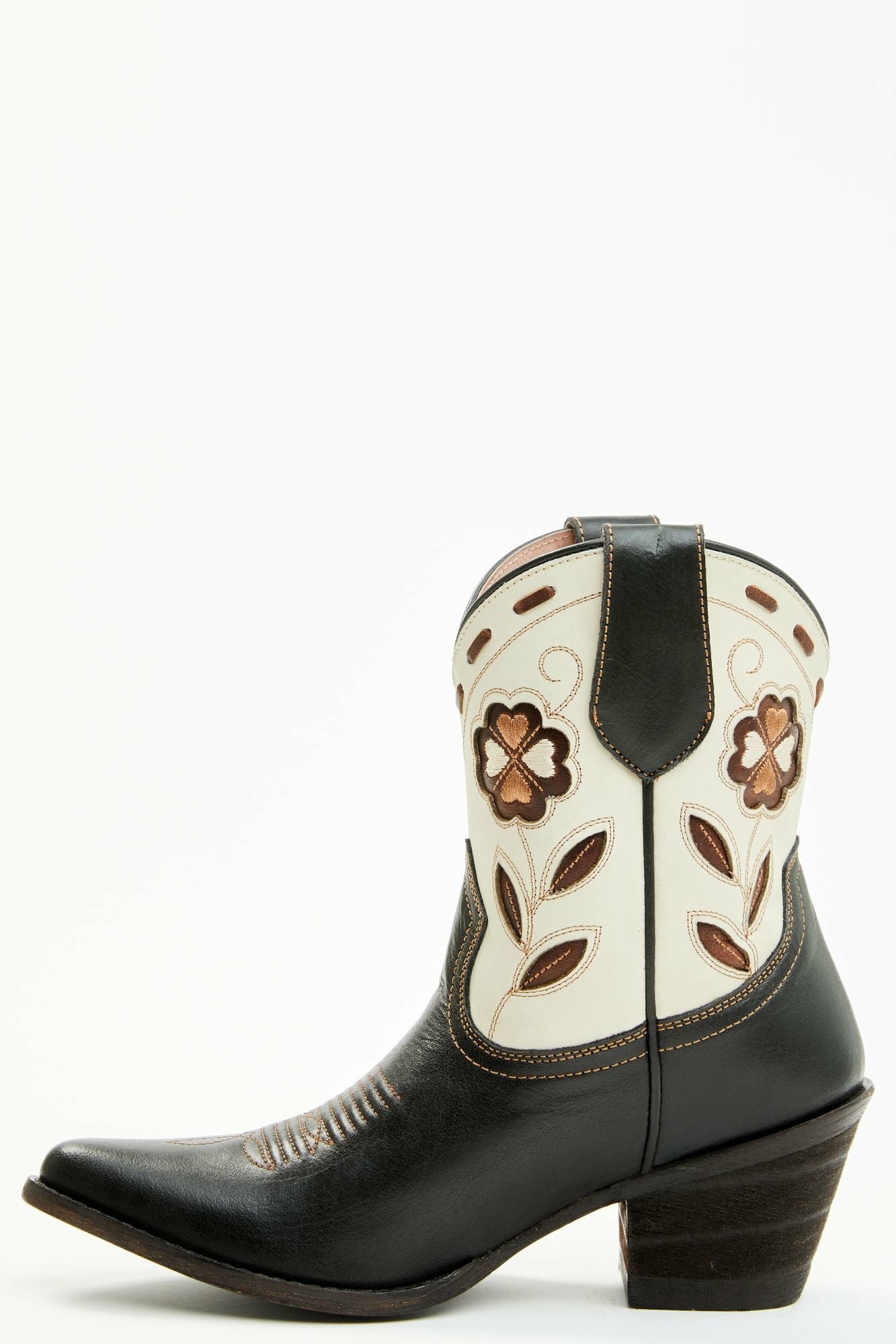 Idyllwind Runaway Black Western Booties - Round Toe Black