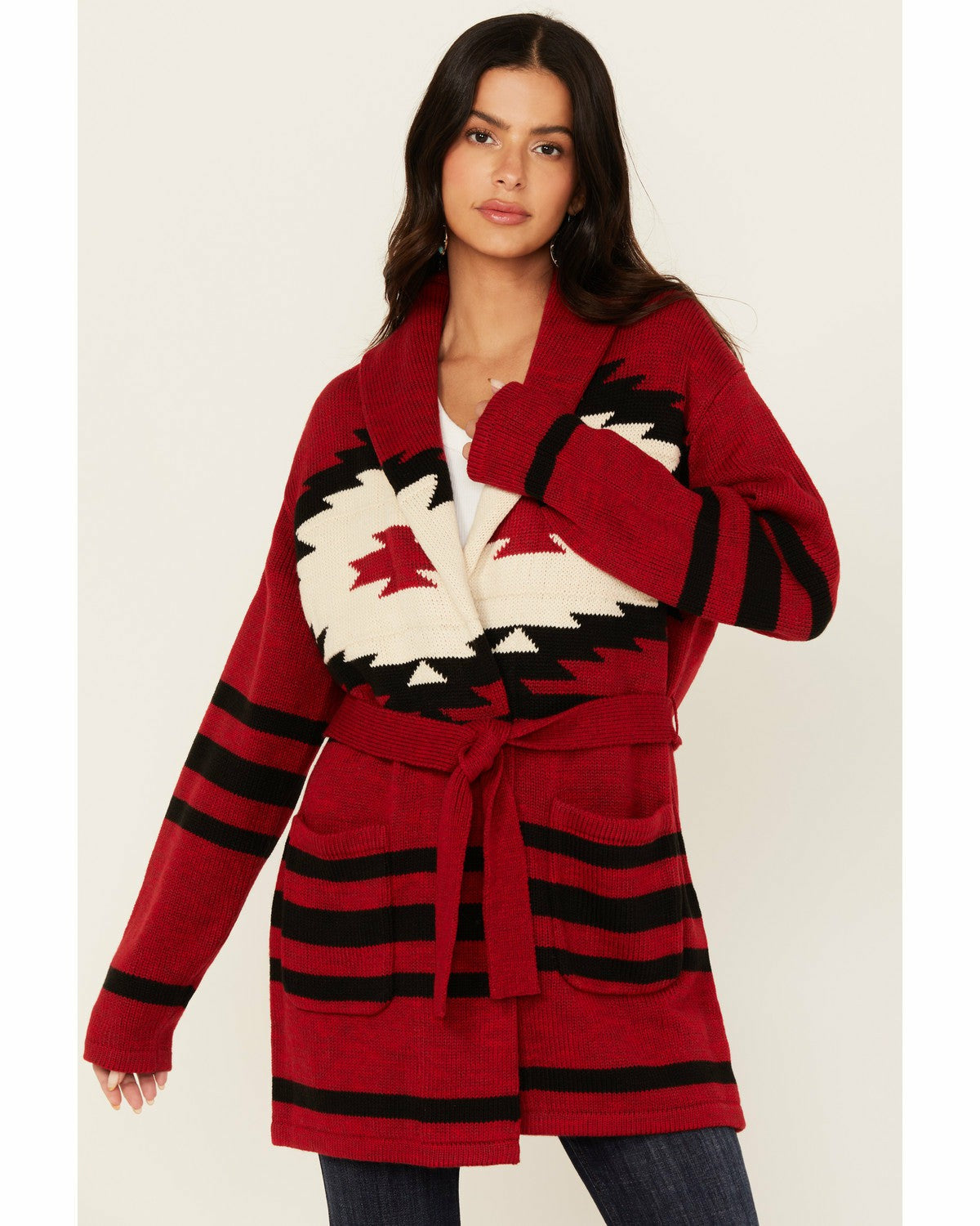 Idyllwind Twin Elms Cardigan Red