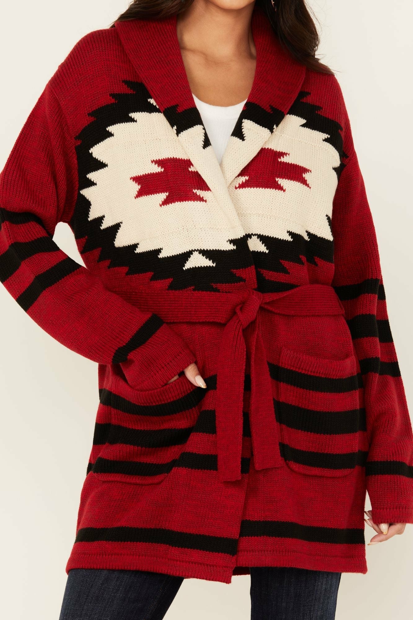 Idyllwind Twin Elms Cardigan Red
