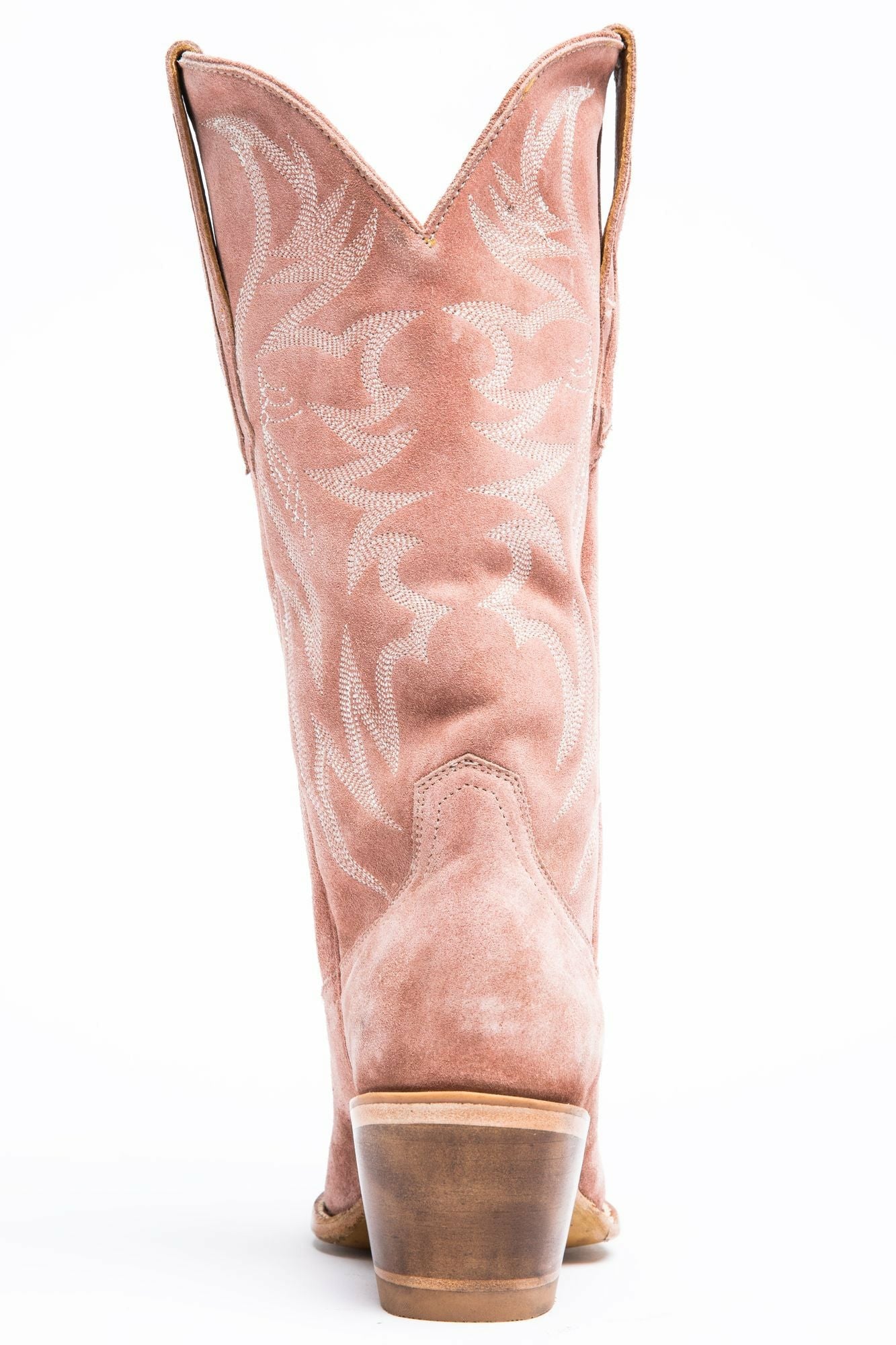 Idyllwind Charmed Life Pink Suede Western Boots - Round Toe Blush