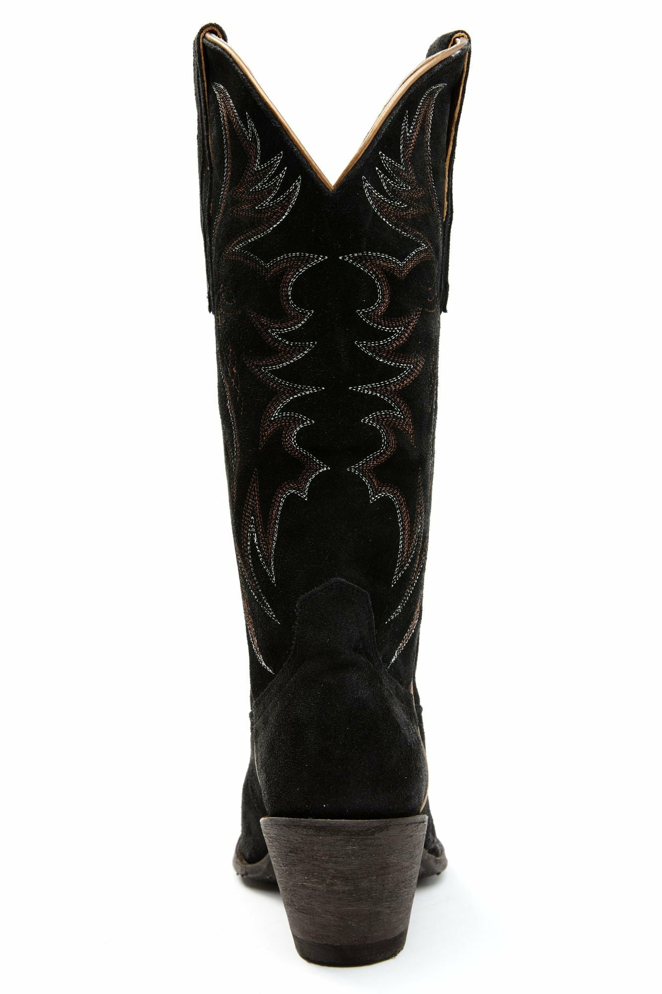 Idyllwind Charmed Life Black Suede Western Boots - Round Toe Black