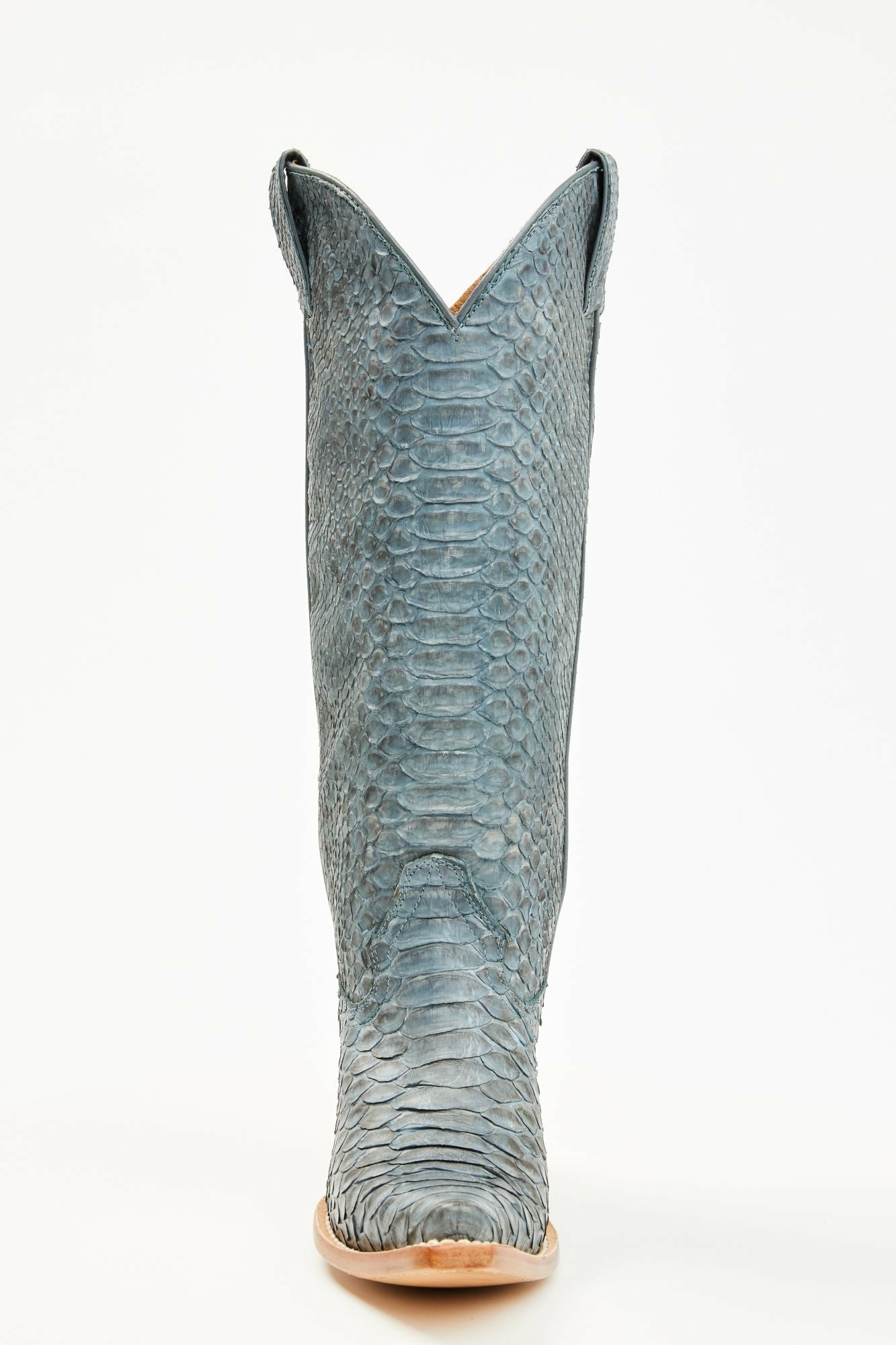 Idyllwind Slay Navy Python Tall Western Boots - Snip Toe Blue