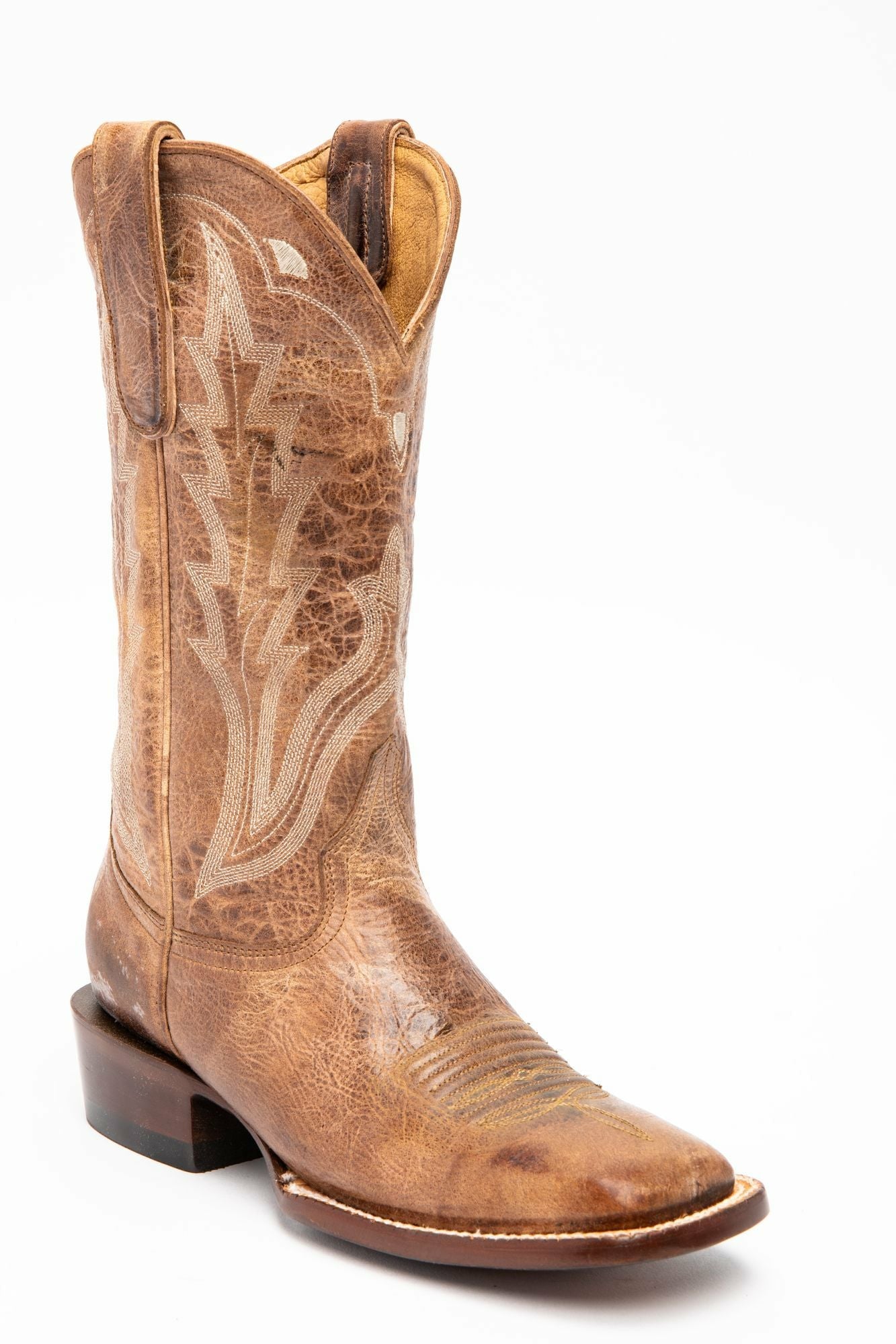 Idyllwind Outlaw Performance Western Boot w/Comfort Technology – Broad Square Toe Taupe