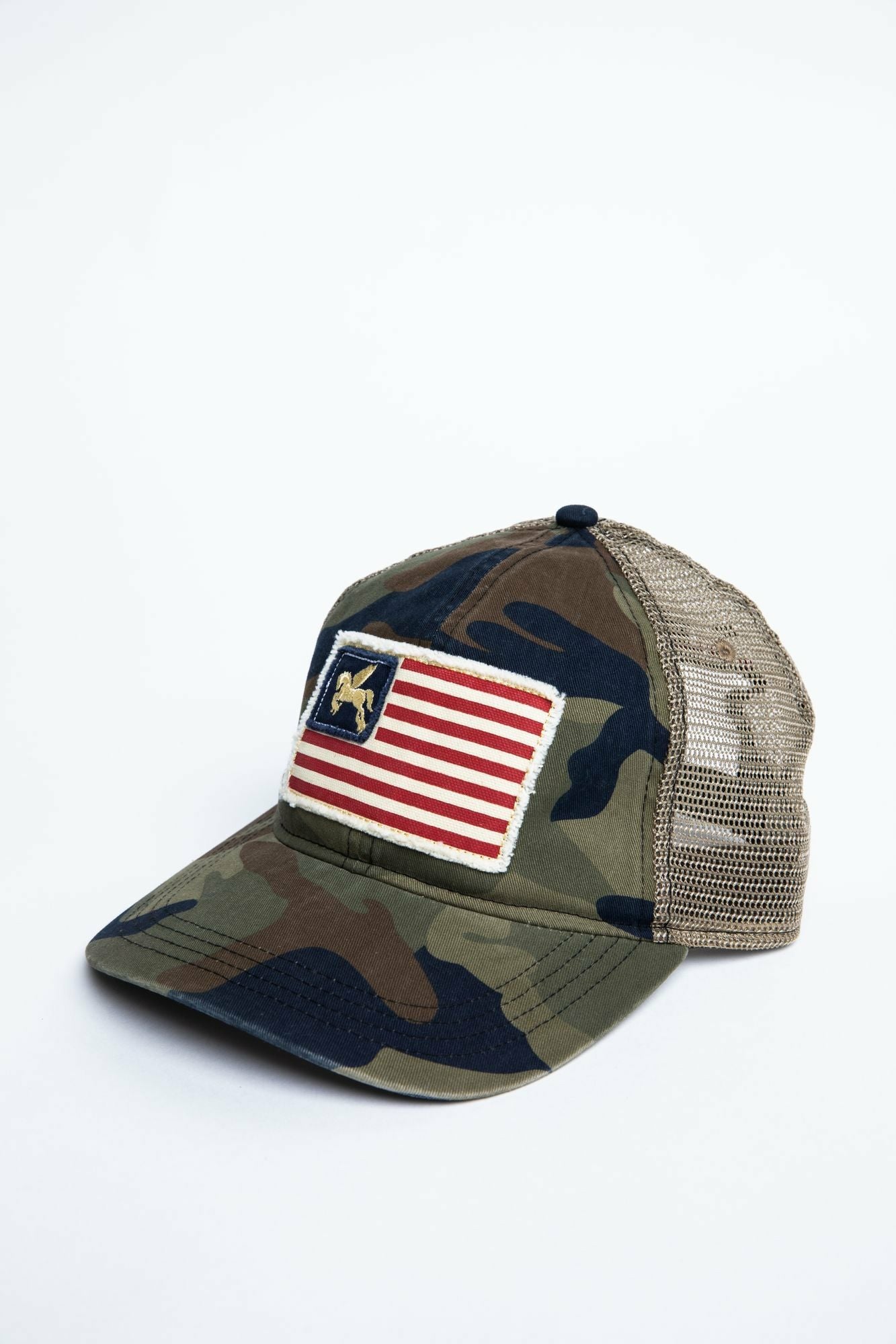 Idyllwind Star Spangled Camo Baseball Hat Camouflage
