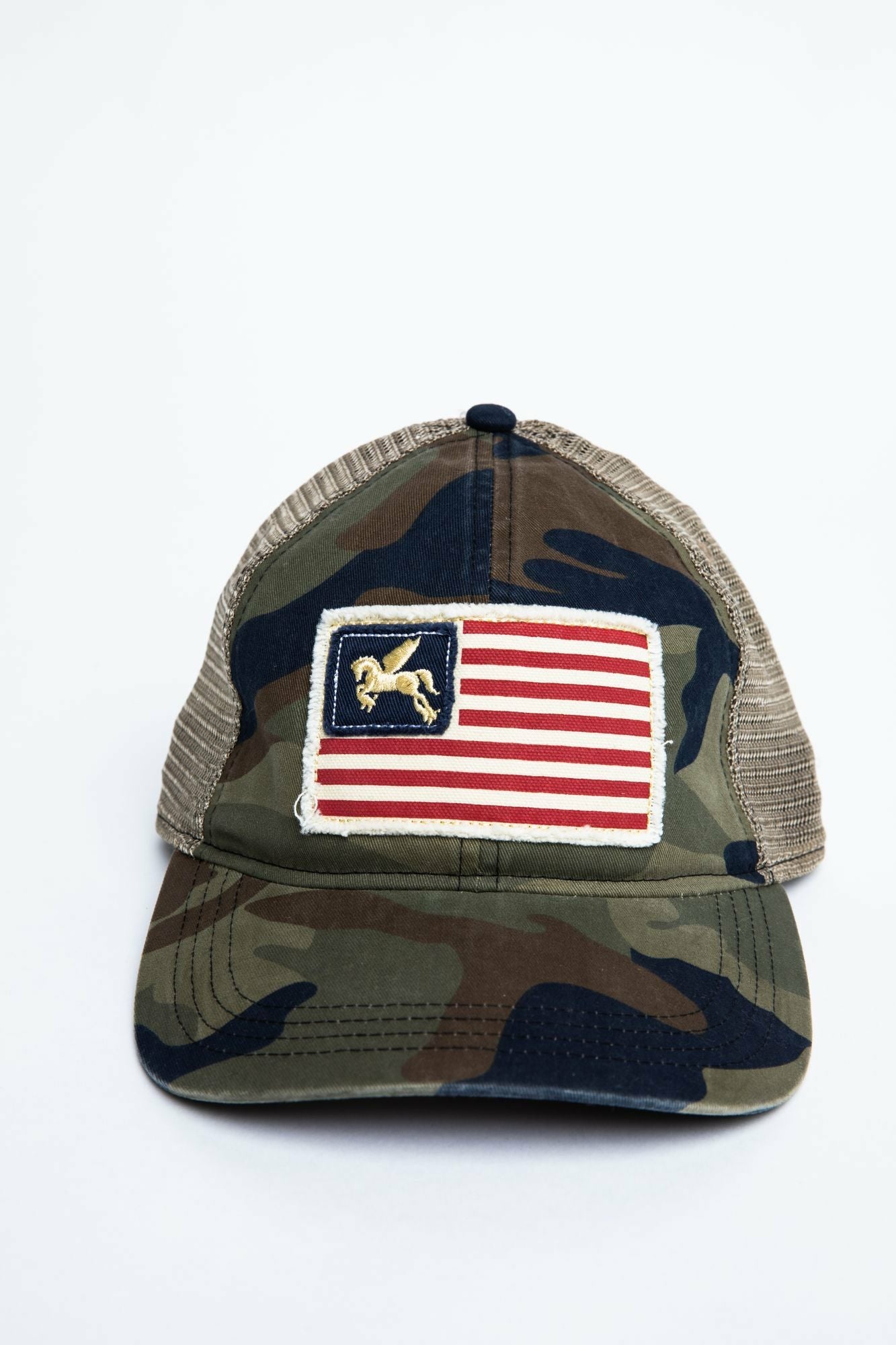 Idyllwind Star Spangled Camo Baseball Hat Camouflage