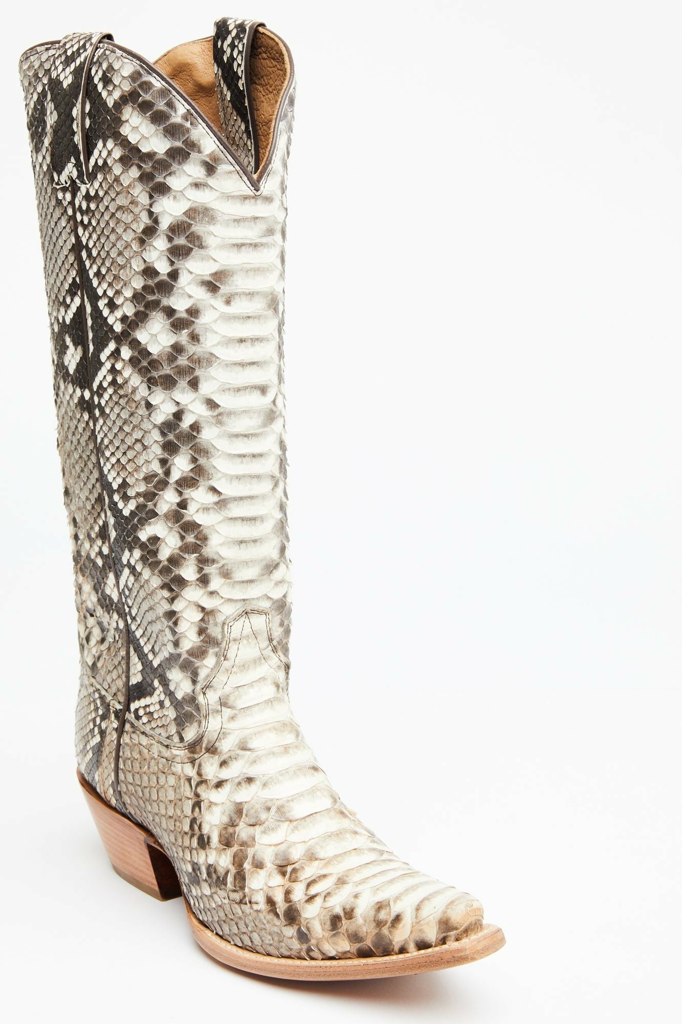 Idyllwind Slay Python Tall Western Boots - Snip Toe Natural
