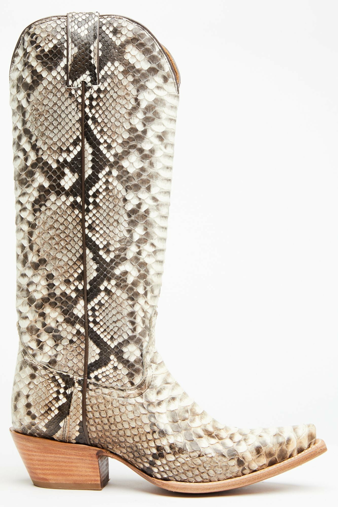Idyllwind Slay Python Tall Western Boots - Snip Toe Natural