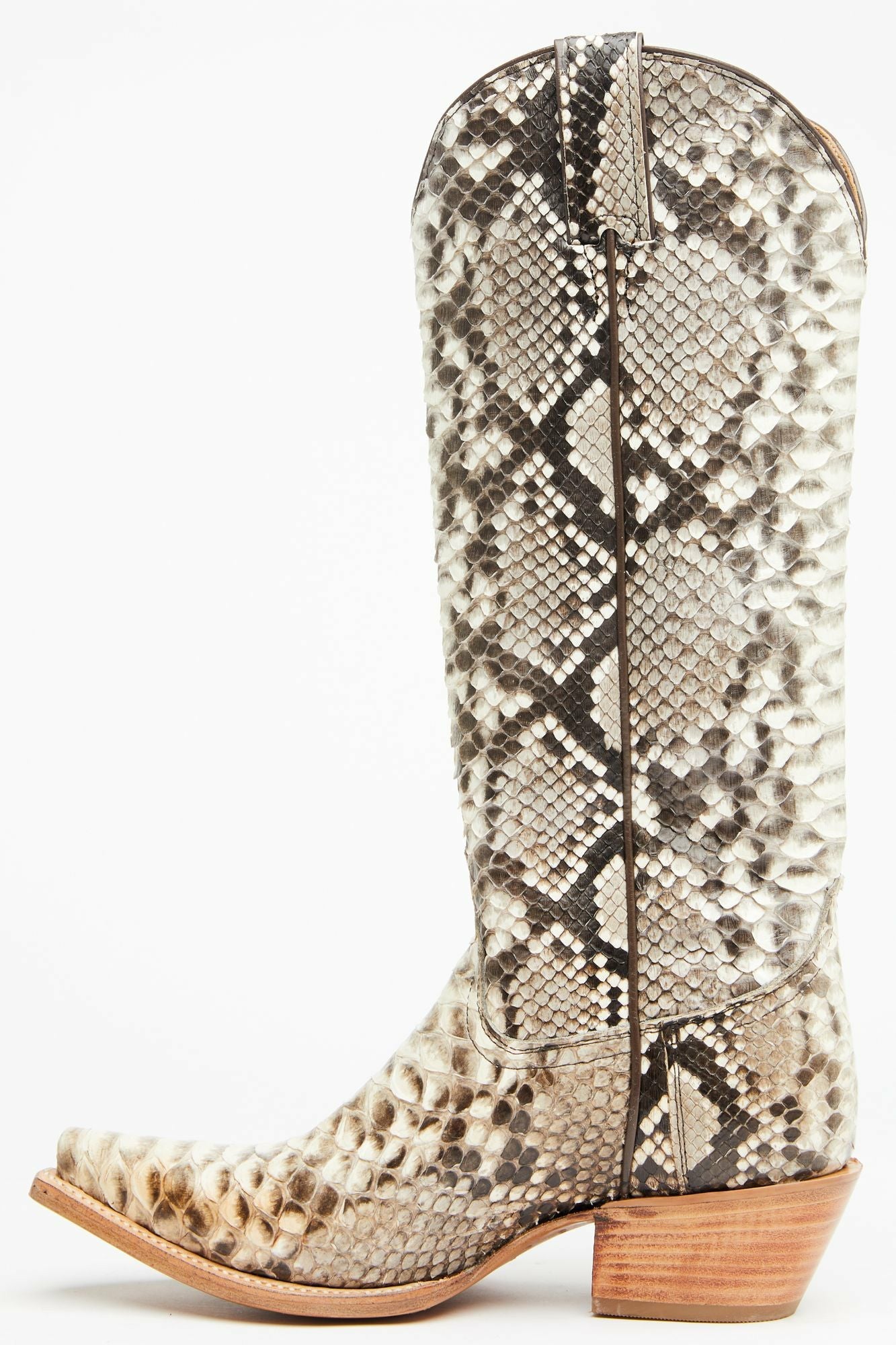 Idyllwind Slay Python Tall Western Boots - Snip Toe Natural