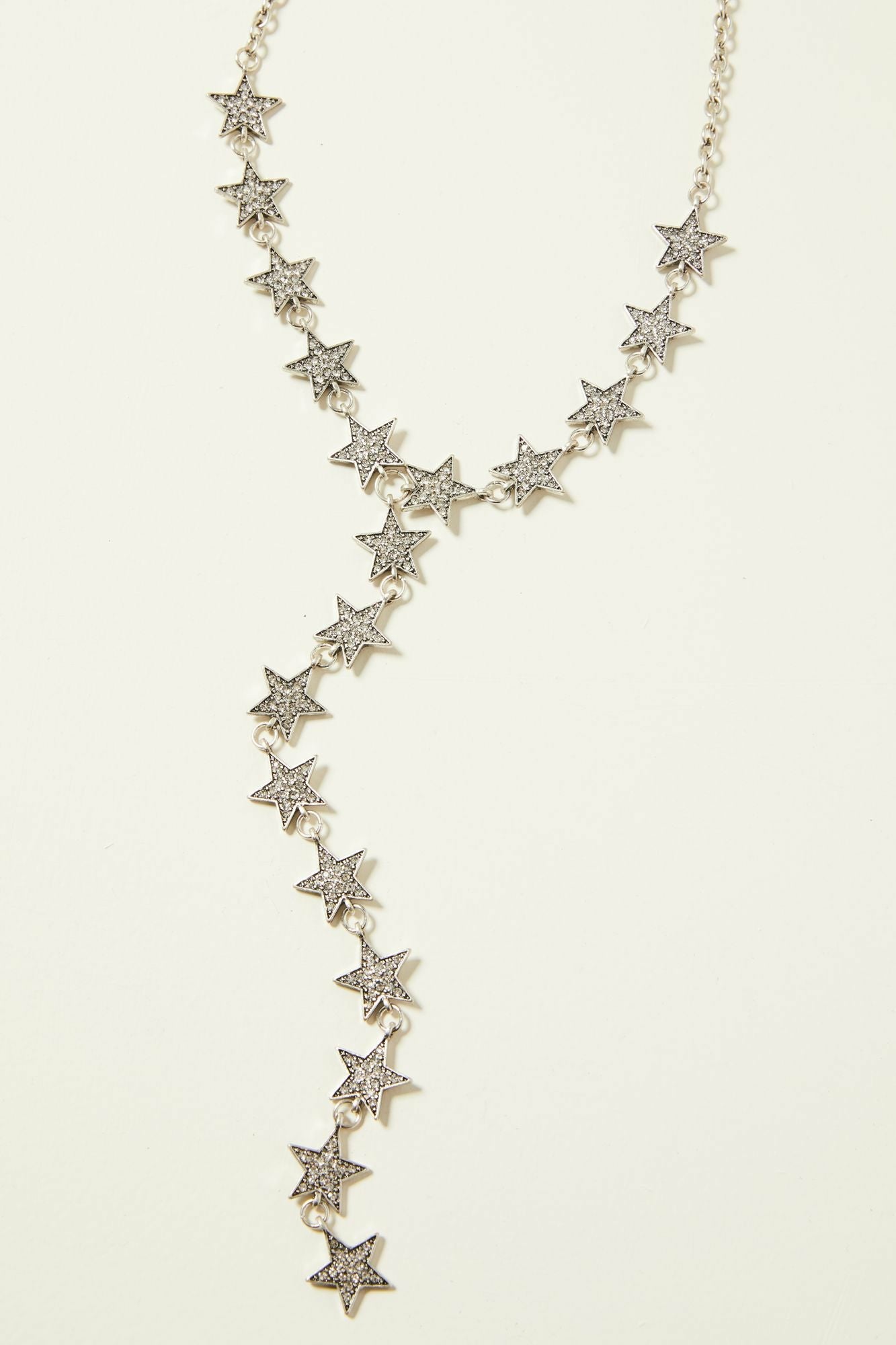 Idyllwind Star In The Night Drop Necklace Silver