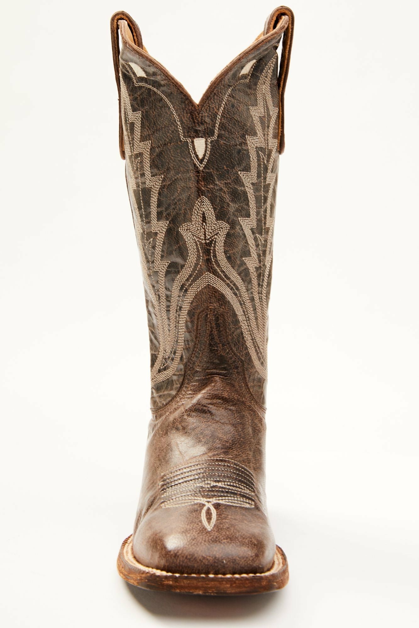 Idyllwind Outlaw Dark Brown Performance Western Boot w/Comfort Technology – Broad Square Toe Dark Brown