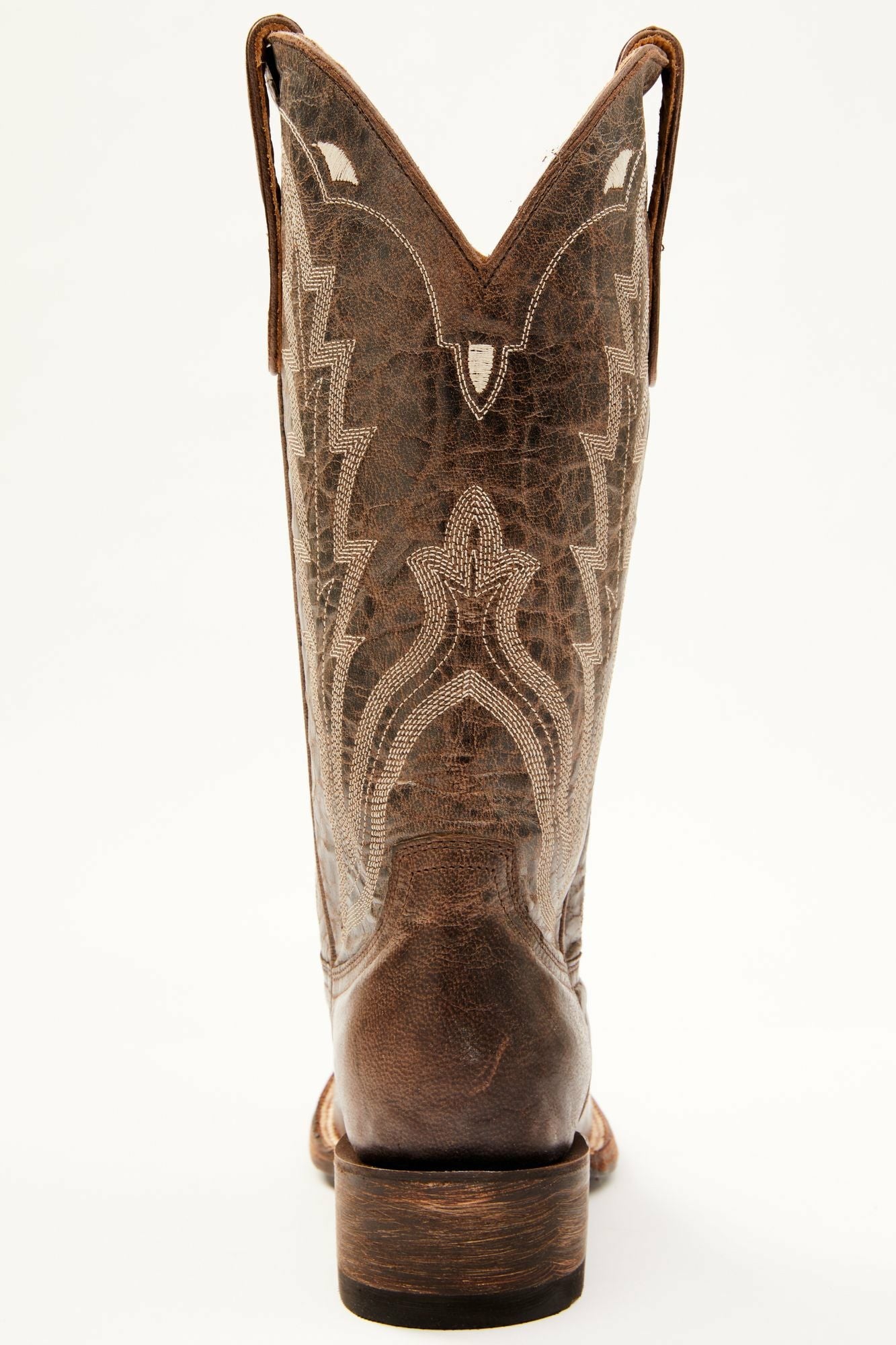 Idyllwind Outlaw Dark Brown Performance Western Boot w/Comfort Technology – Broad Square Toe Dark Brown