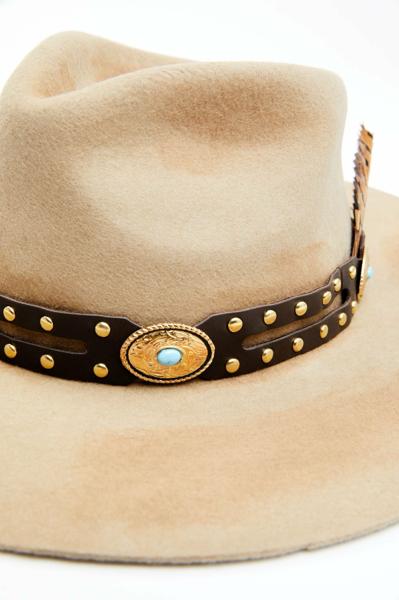 Idyllwind Spotted in the Night Rancher Wool Felt Western Hat Brown