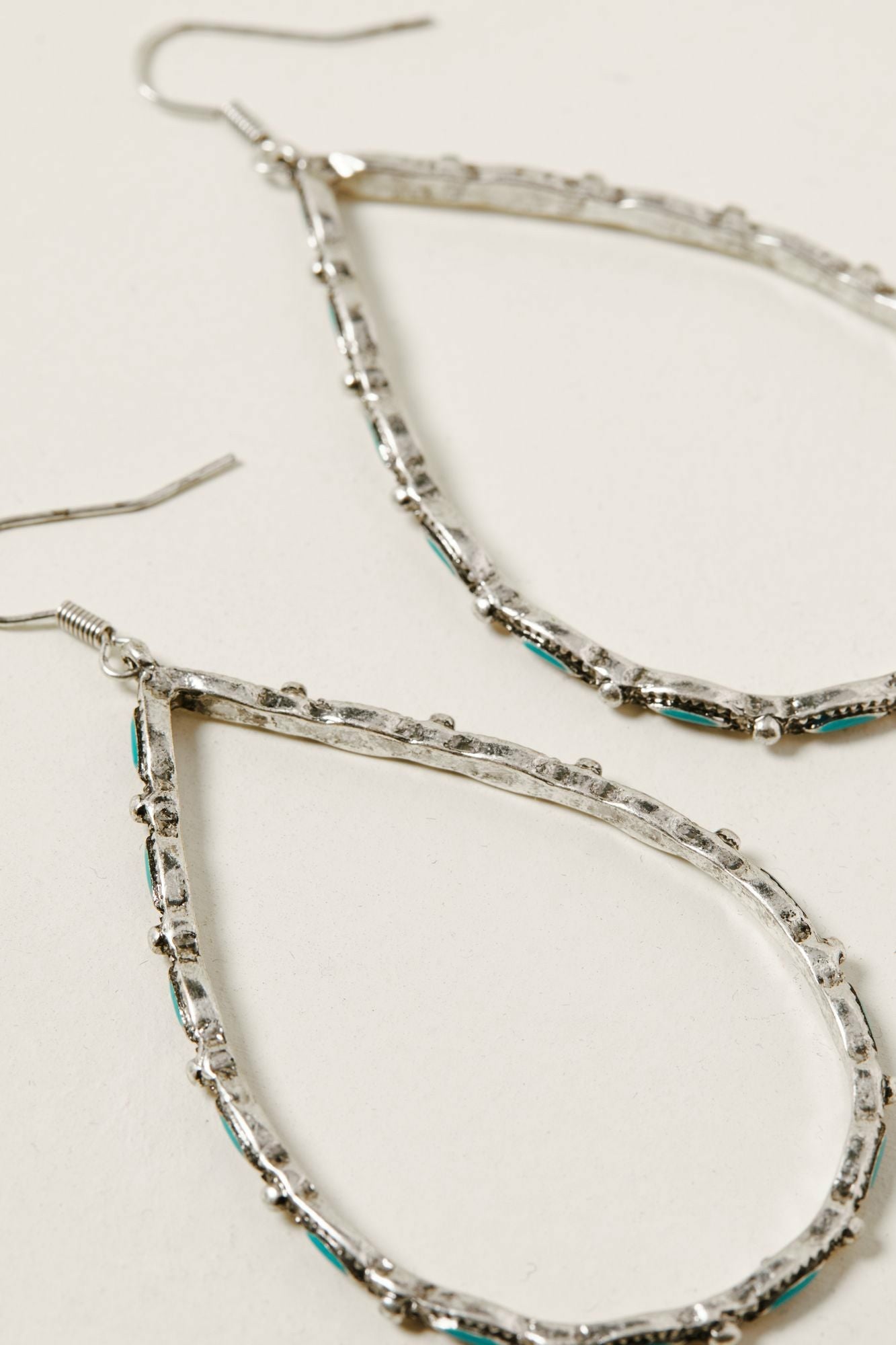 Idyllwind Around We Go Turquoise Earrings Silver