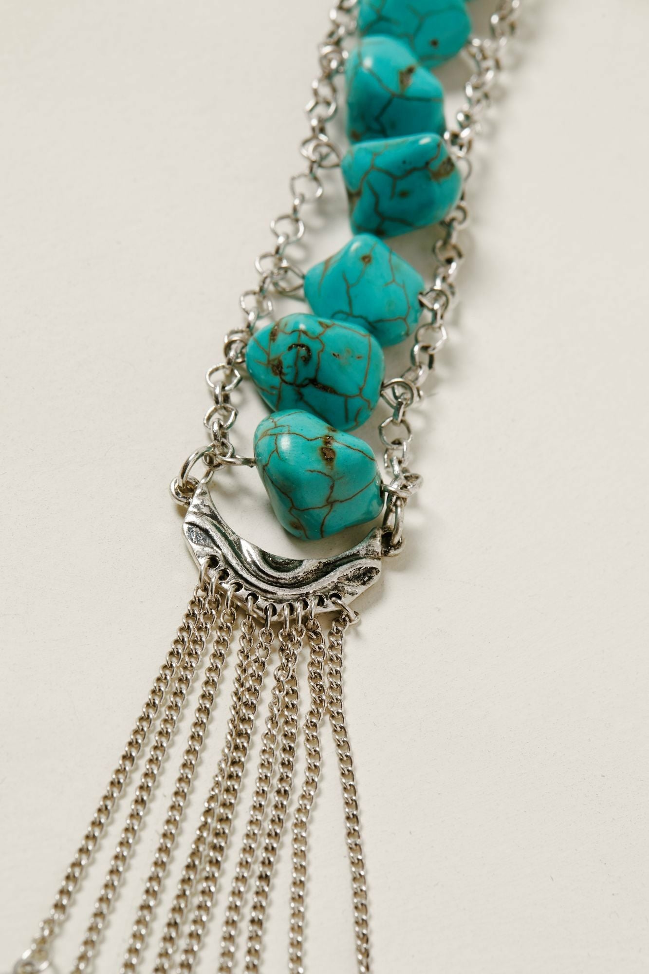 Idyllwind Dive Down South Drop Necklace Silver