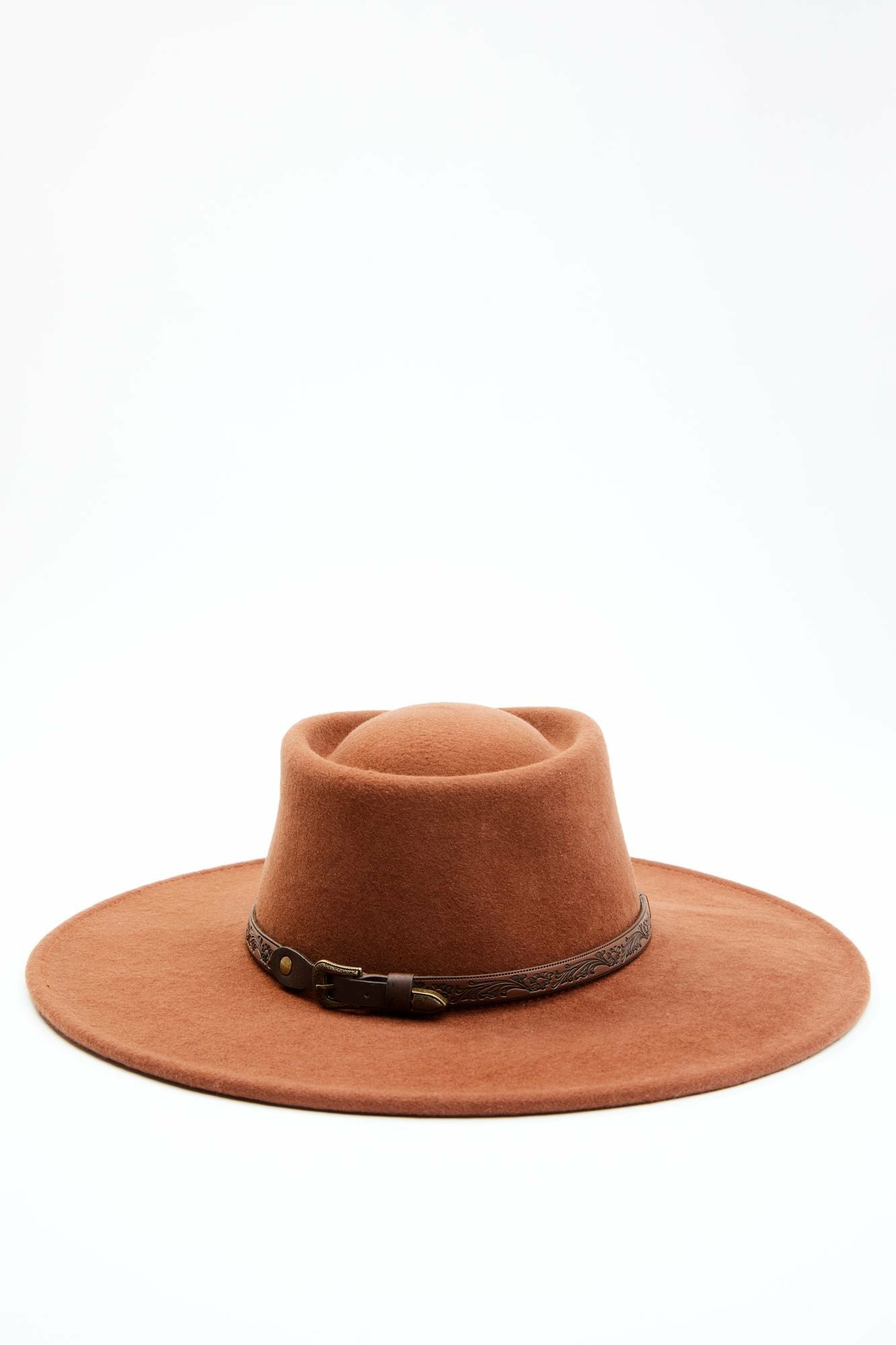 Idyllwind She's A Boss Lady Wool Felt Western Hat Rust Copper