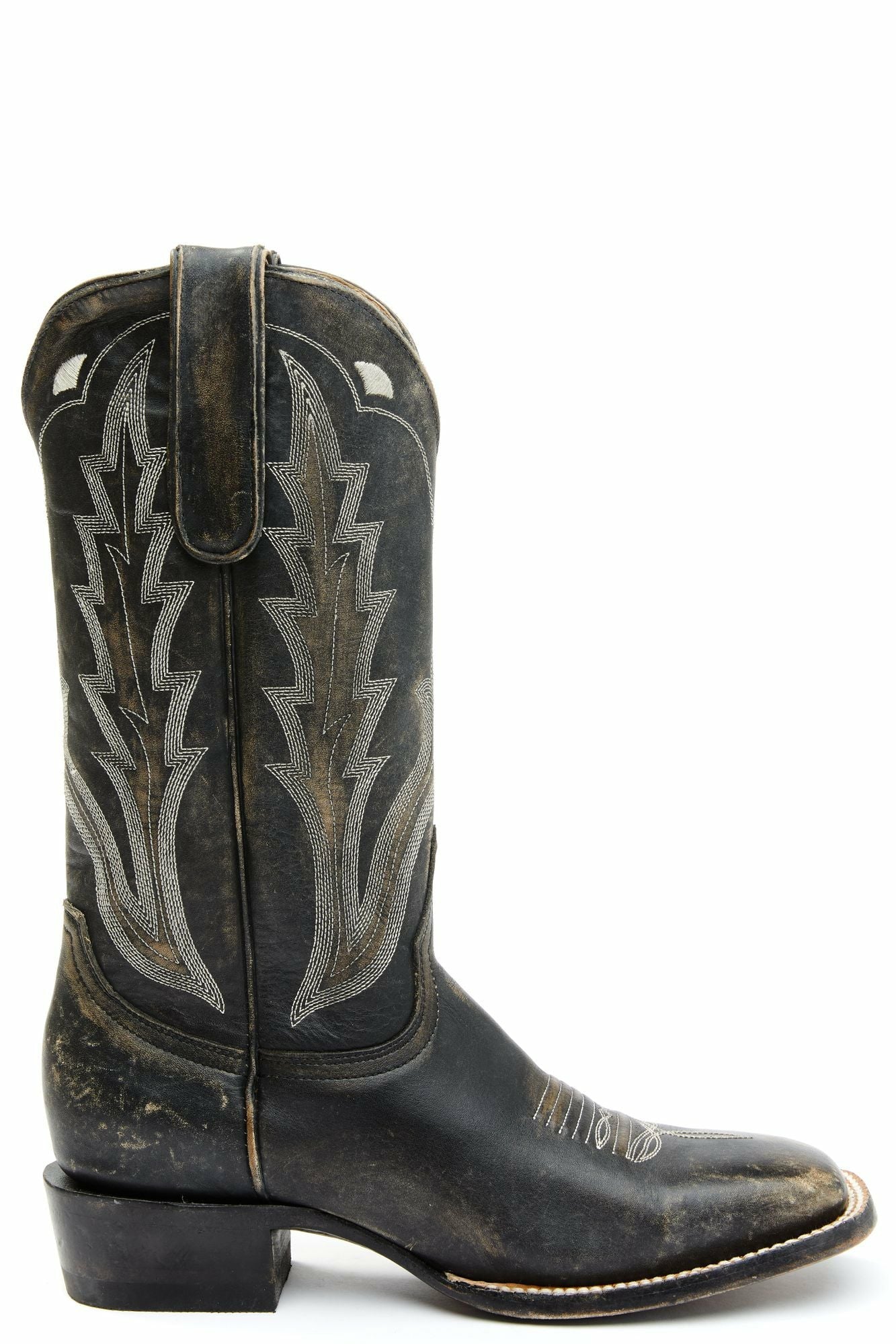Idyllwind Outlaw Performance Western Boot w/Comfort Technology – Broad Square Toe Black