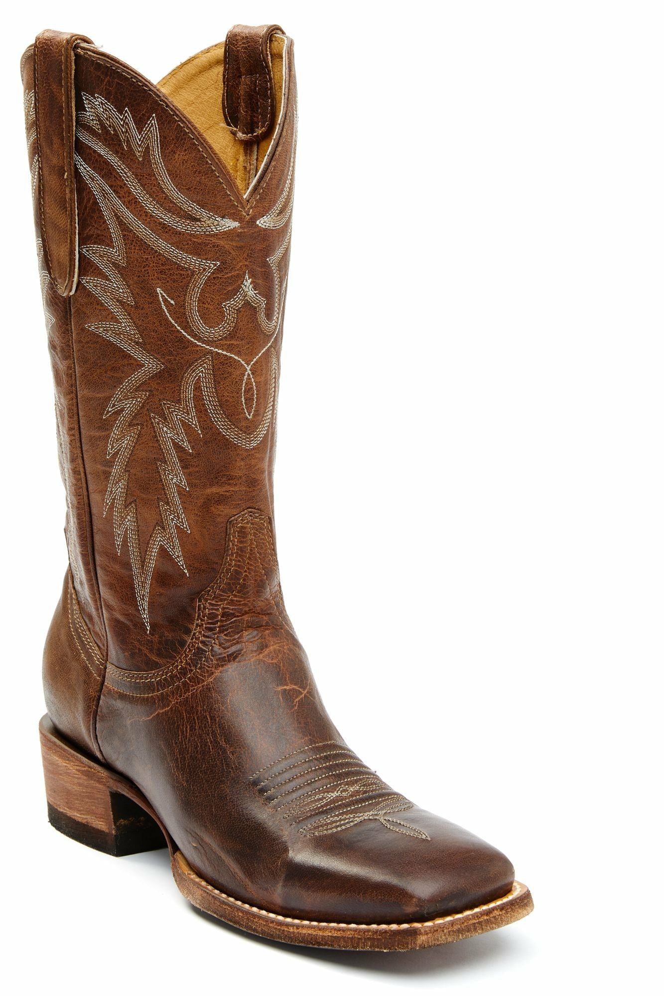 Idyllwind Brash Performance Western Boot w/Comfort Technology – Broad Square Toe Tan