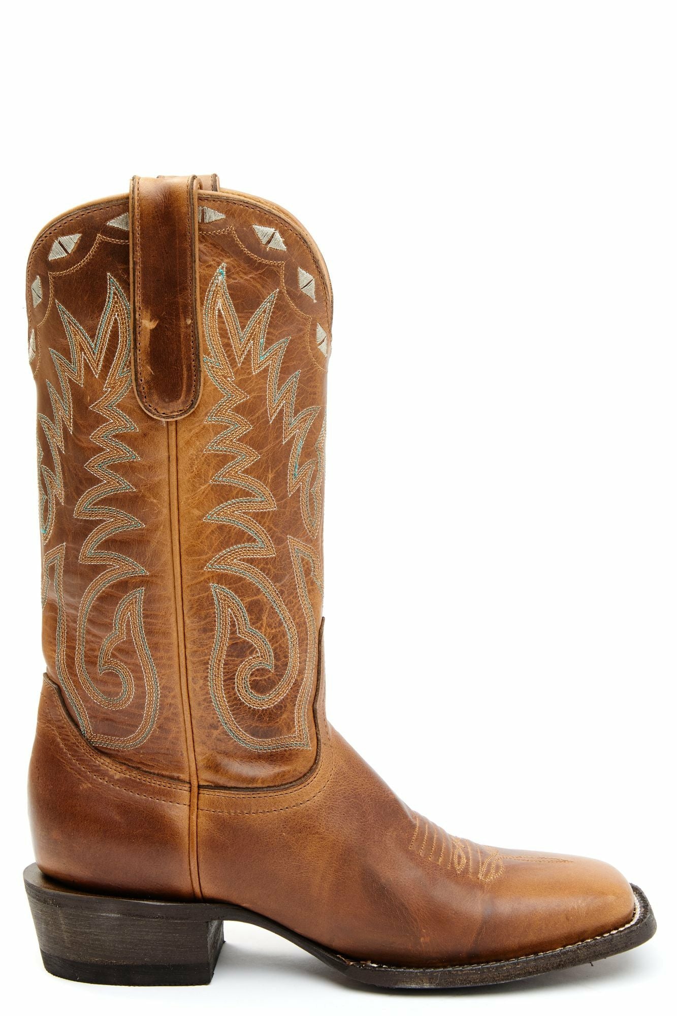 Idyllwind Drifter Performance Western Boot w/Comfort Technology – Broad Square Toe Tan