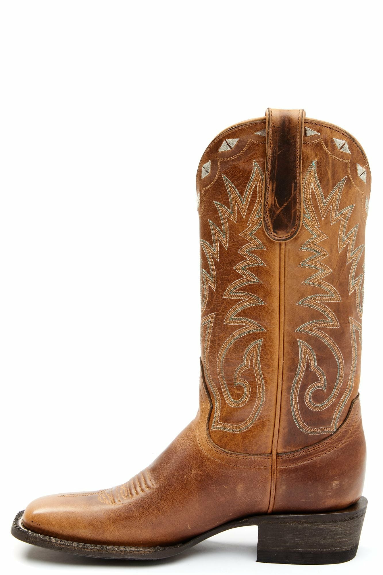 Idyllwind Drifter Performance Western Boot w/Comfort Technology – Broad Square Toe Tan