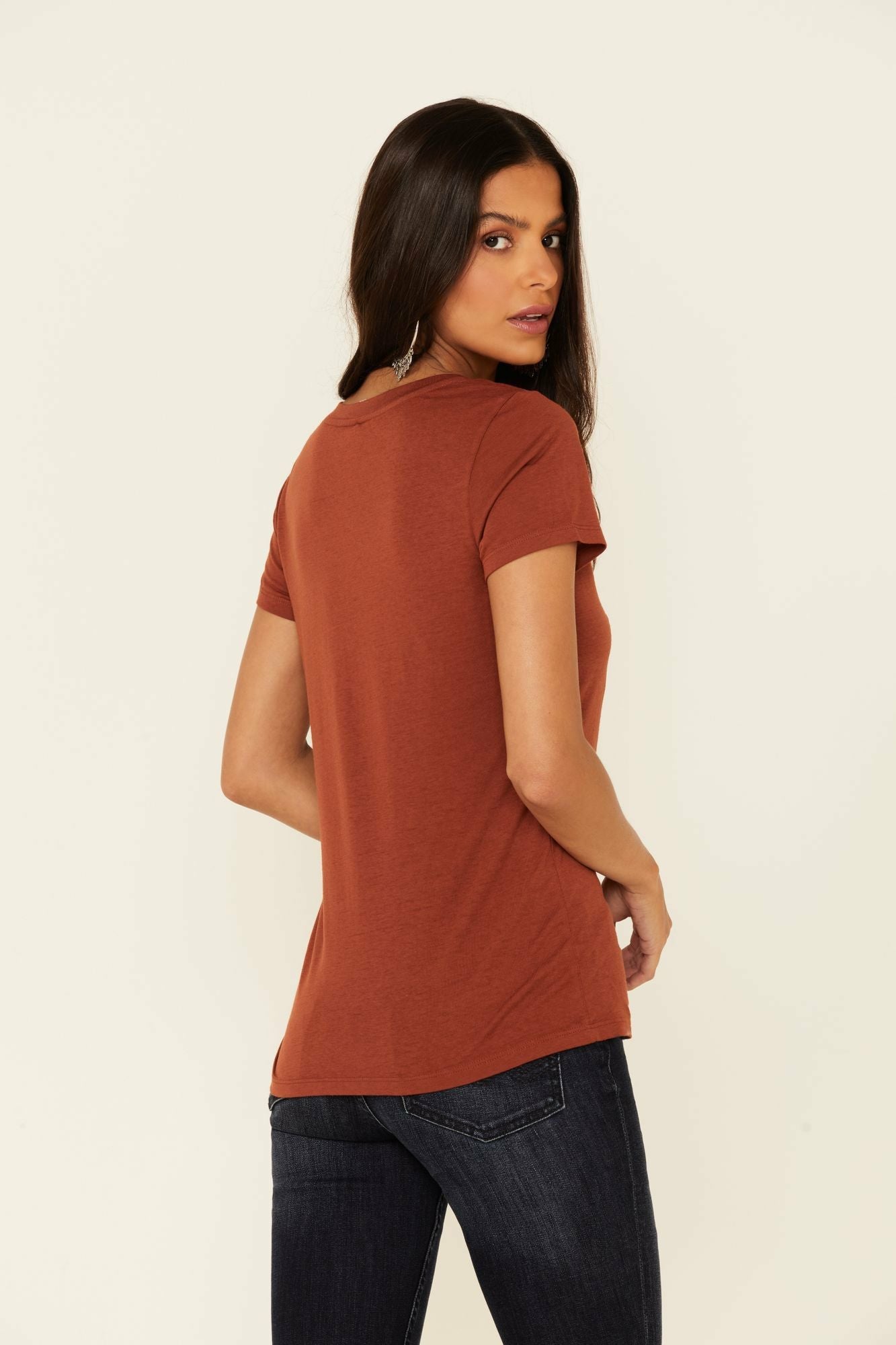 Idyllwind Rodeo Rebel Graphic Short Sleeve Trustie Tee Rust Copper