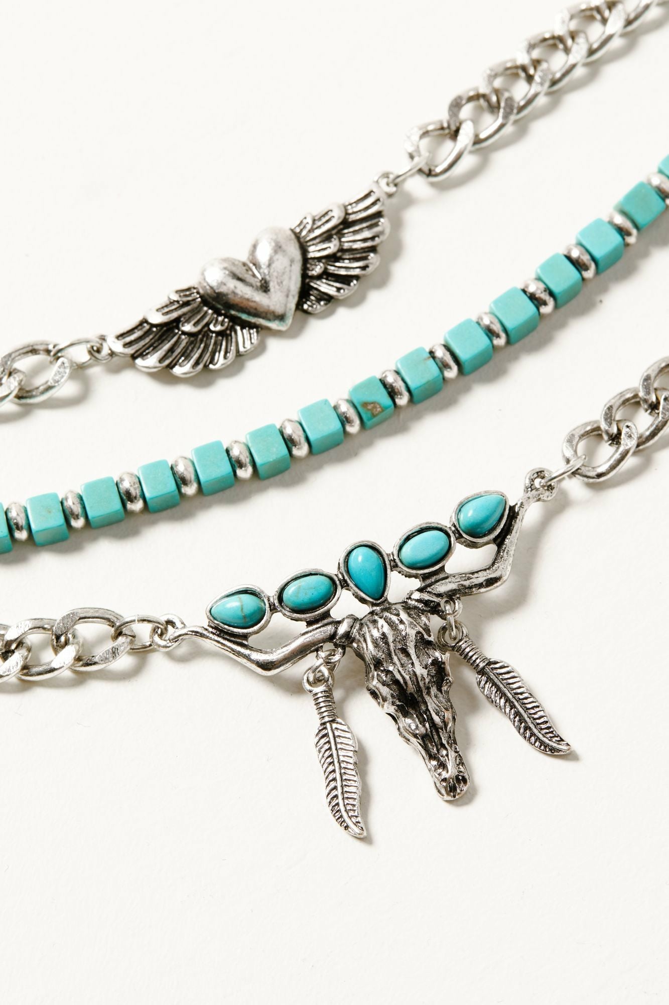 Idyllwind Desert Willow Necklace Silver