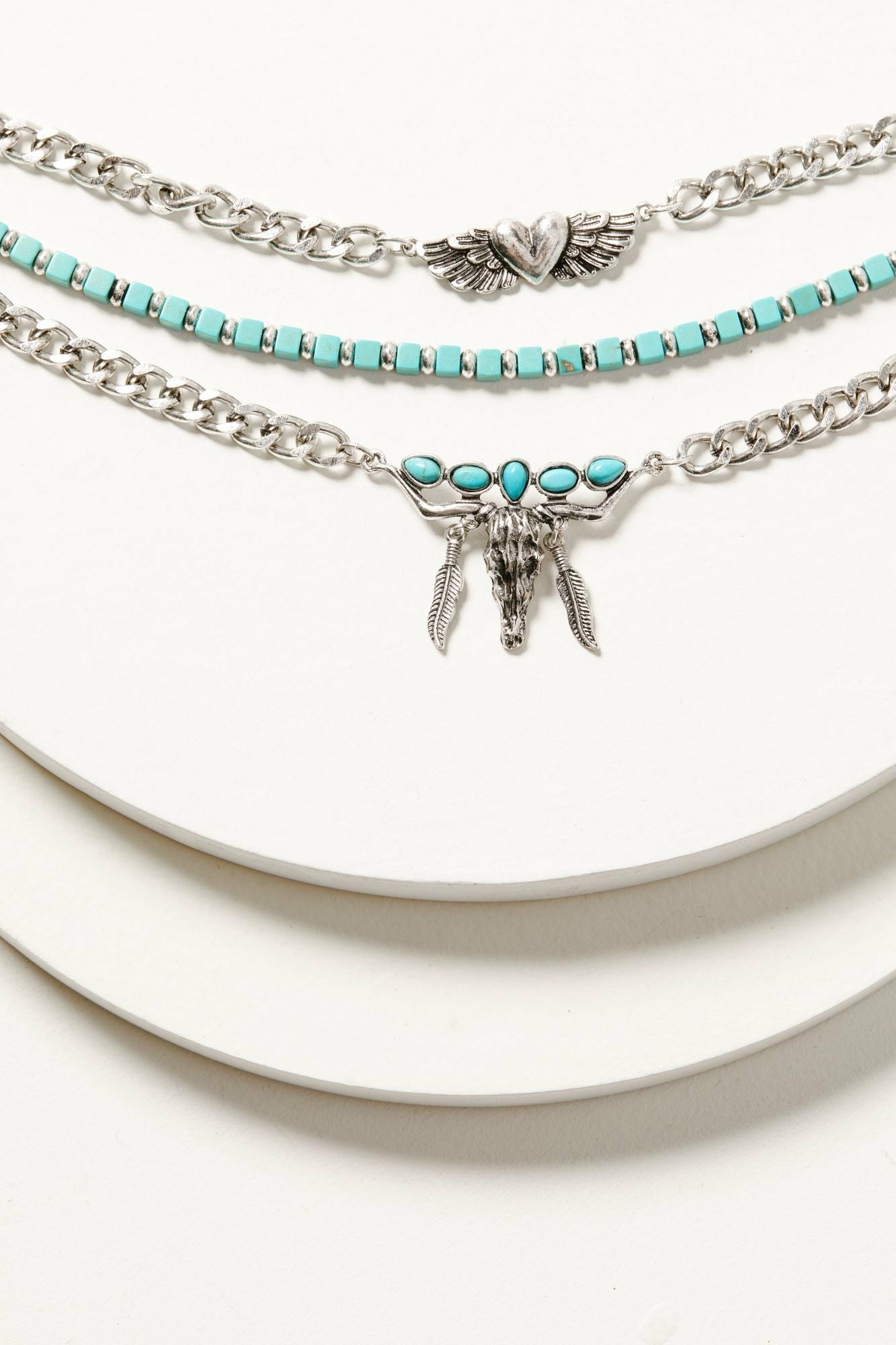 Idyllwind Desert Willow Necklace Silver
