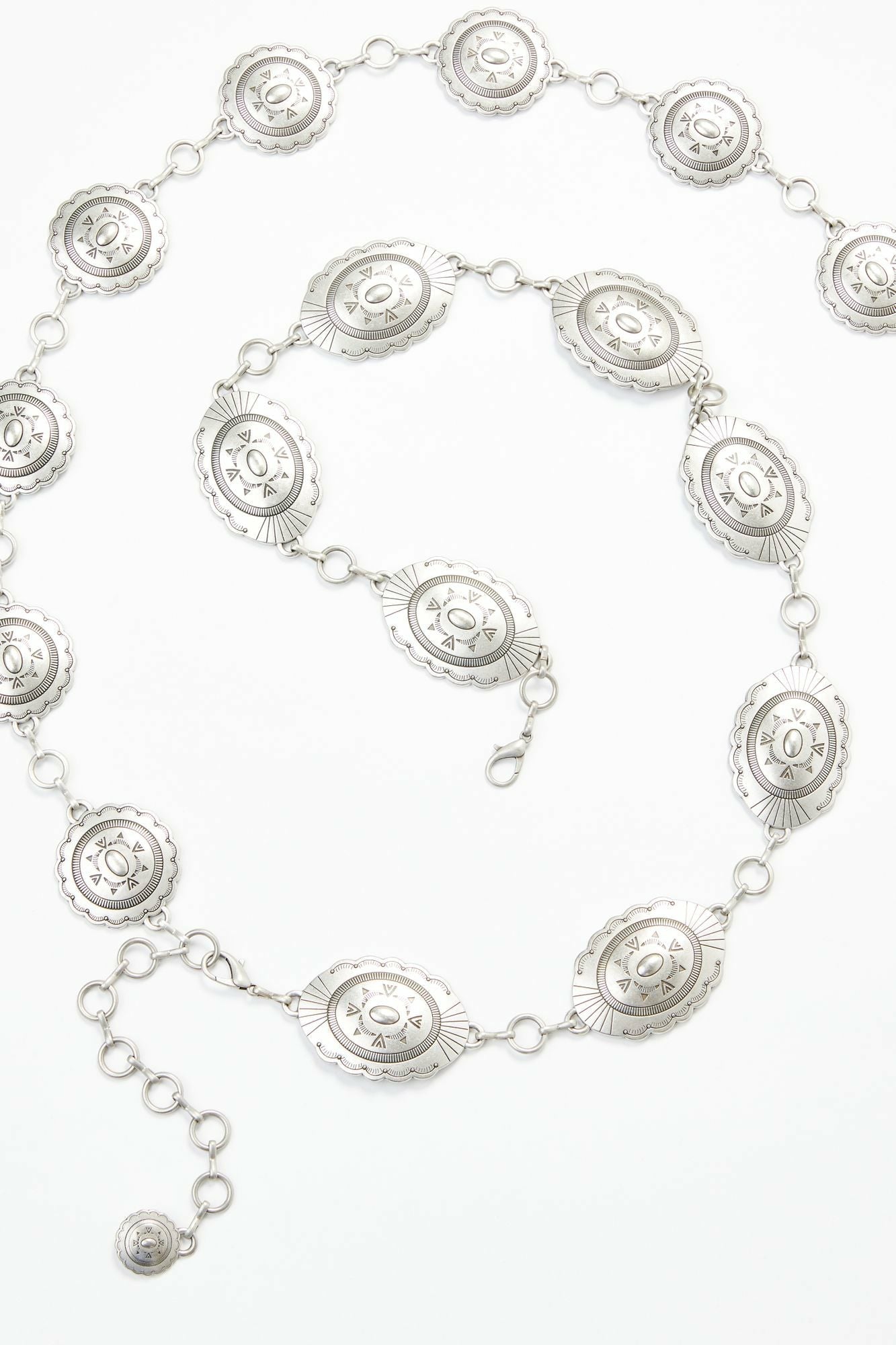 Idyllwind Silver Spur Chain Belt Silver