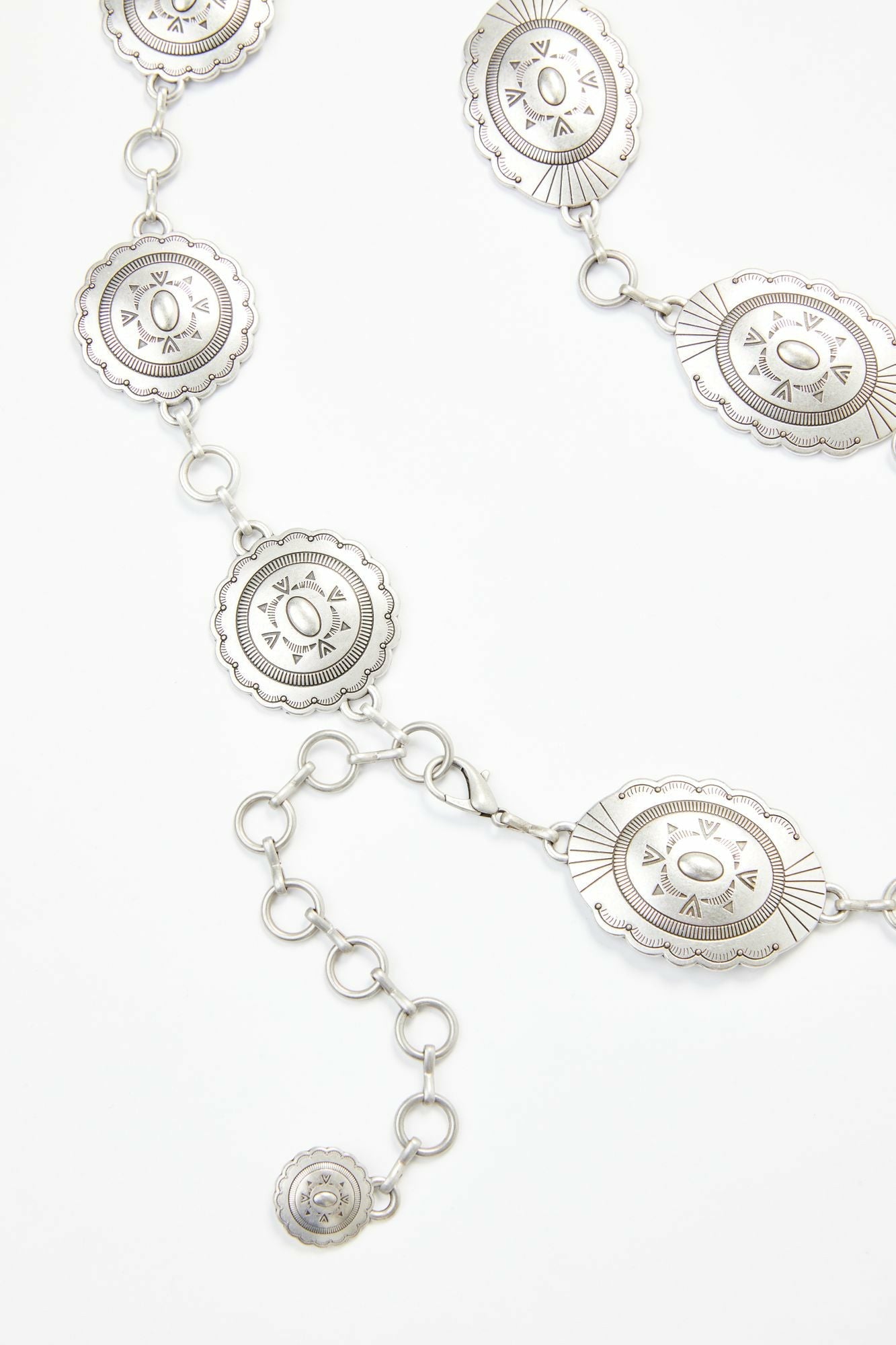 Idyllwind Silver Spur Chain Belt Silver