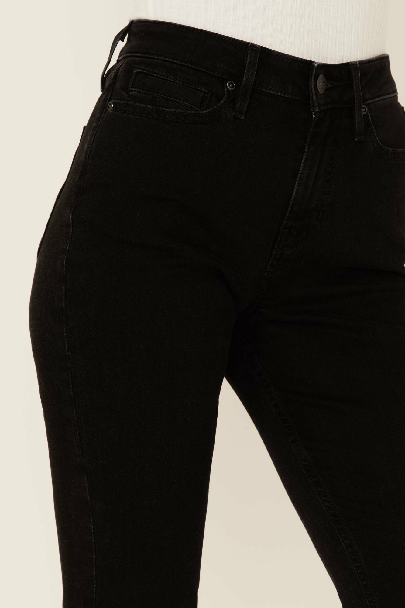 Idyllwind Velvet Touch High Rise Bootcut Brushed Denim Jeans Black
