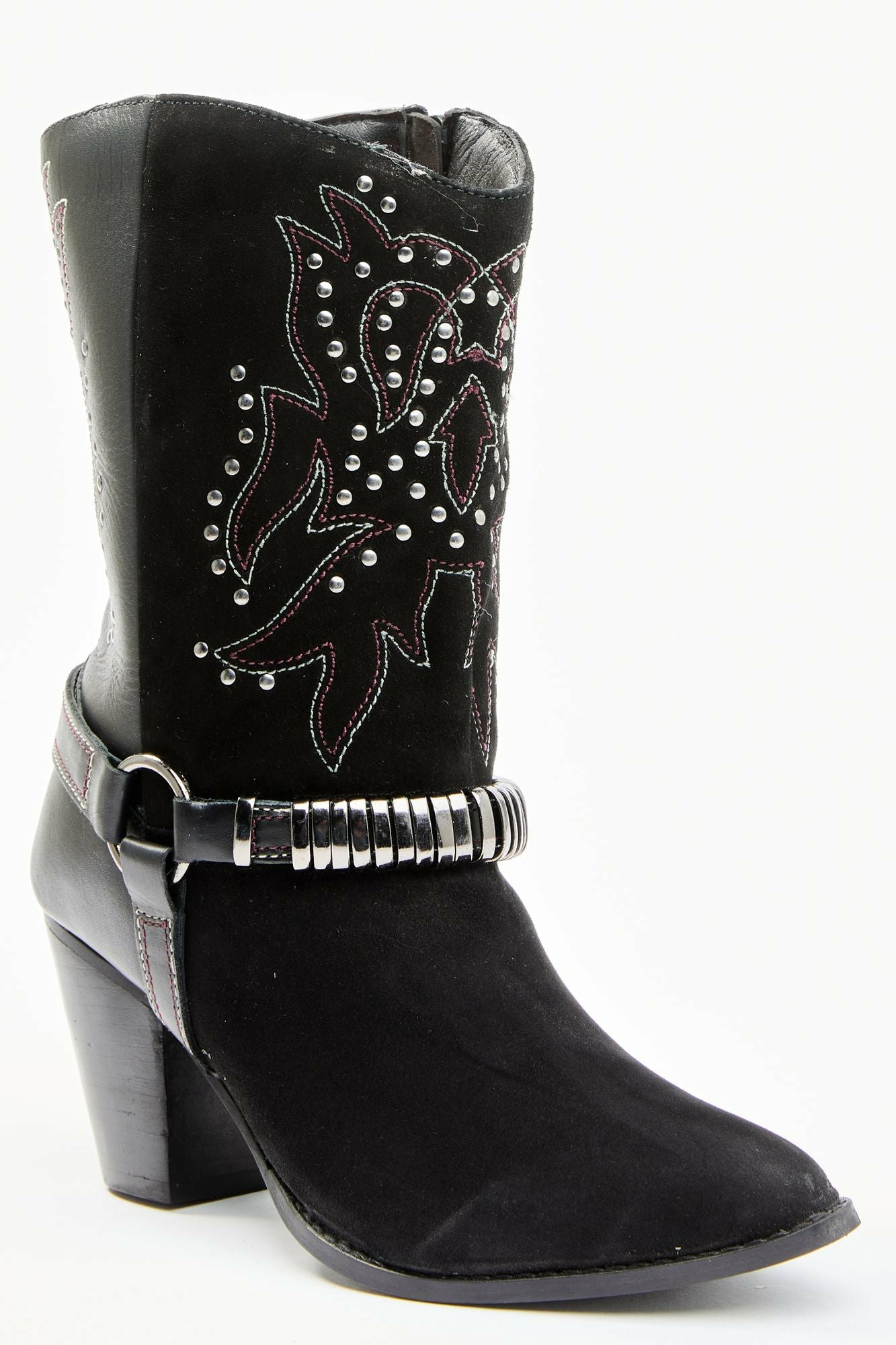 Idyllwind Tough Enough Fashion Booties - Round Toe Black