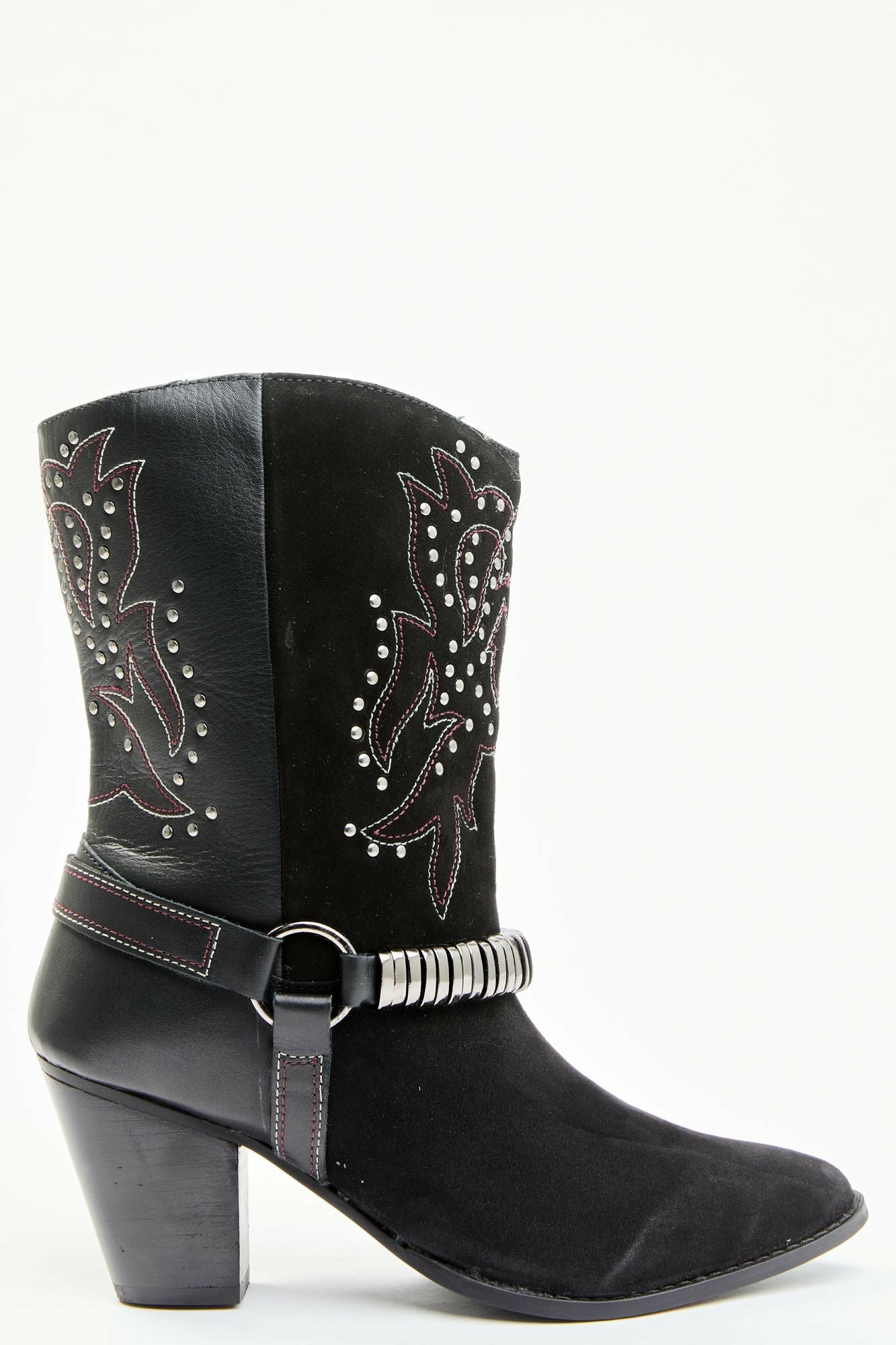 Idyllwind Tough Enough Fashion Booties - Round Toe Black
