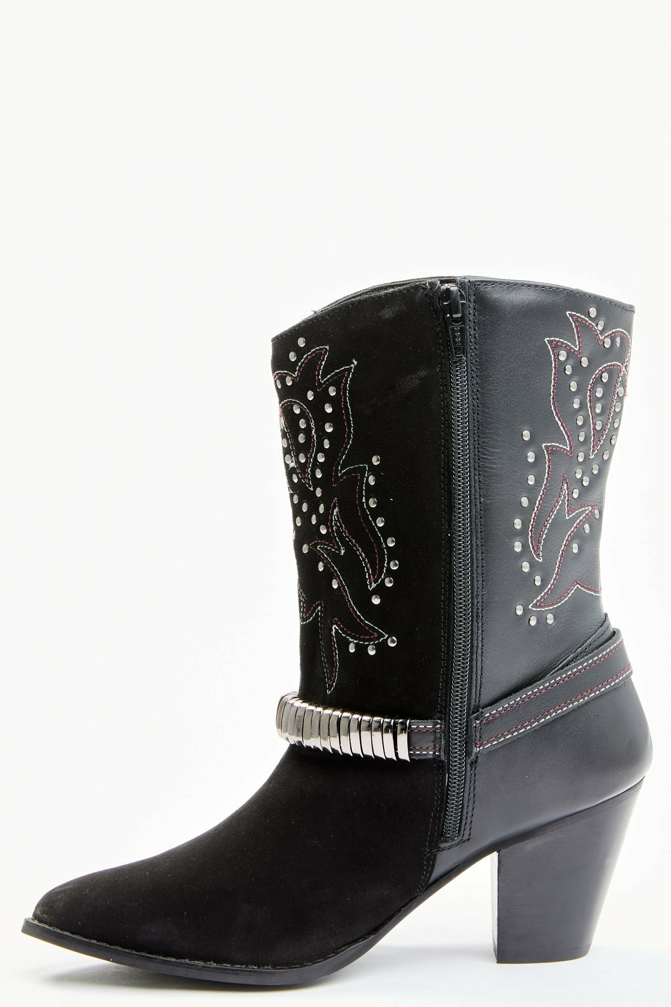 Idyllwind Tough Enough Fashion Booties - Round Toe Black