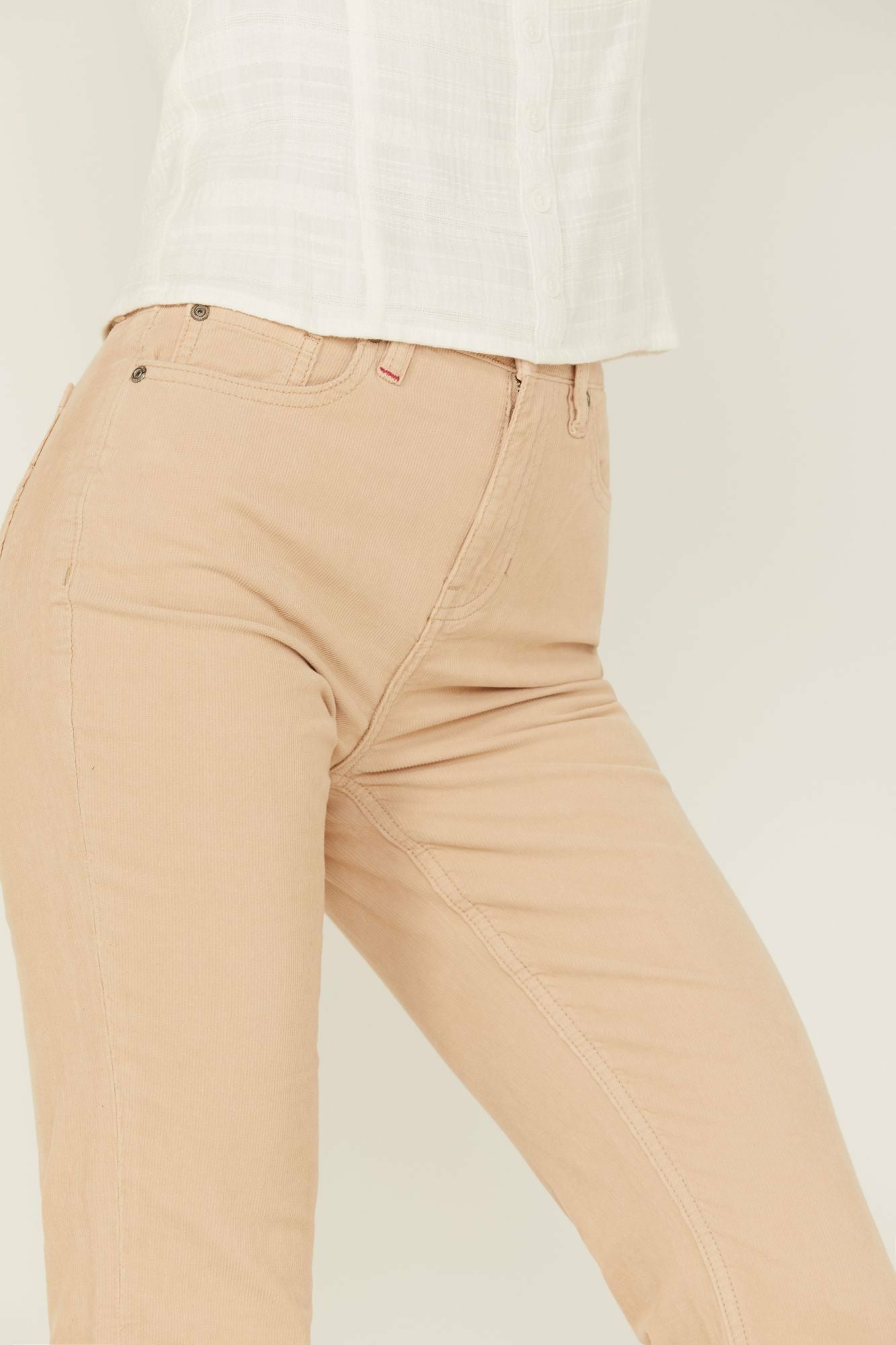 Idyllwind High Risin' Irish Cream Signature Back Pockets Corduroy Flare Jeans Sand
