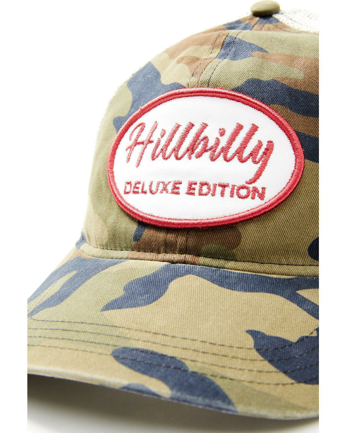 Idyllwind Camo Print Hillbilly Deluxe Mesh-Back Baseball Hat Camouflage