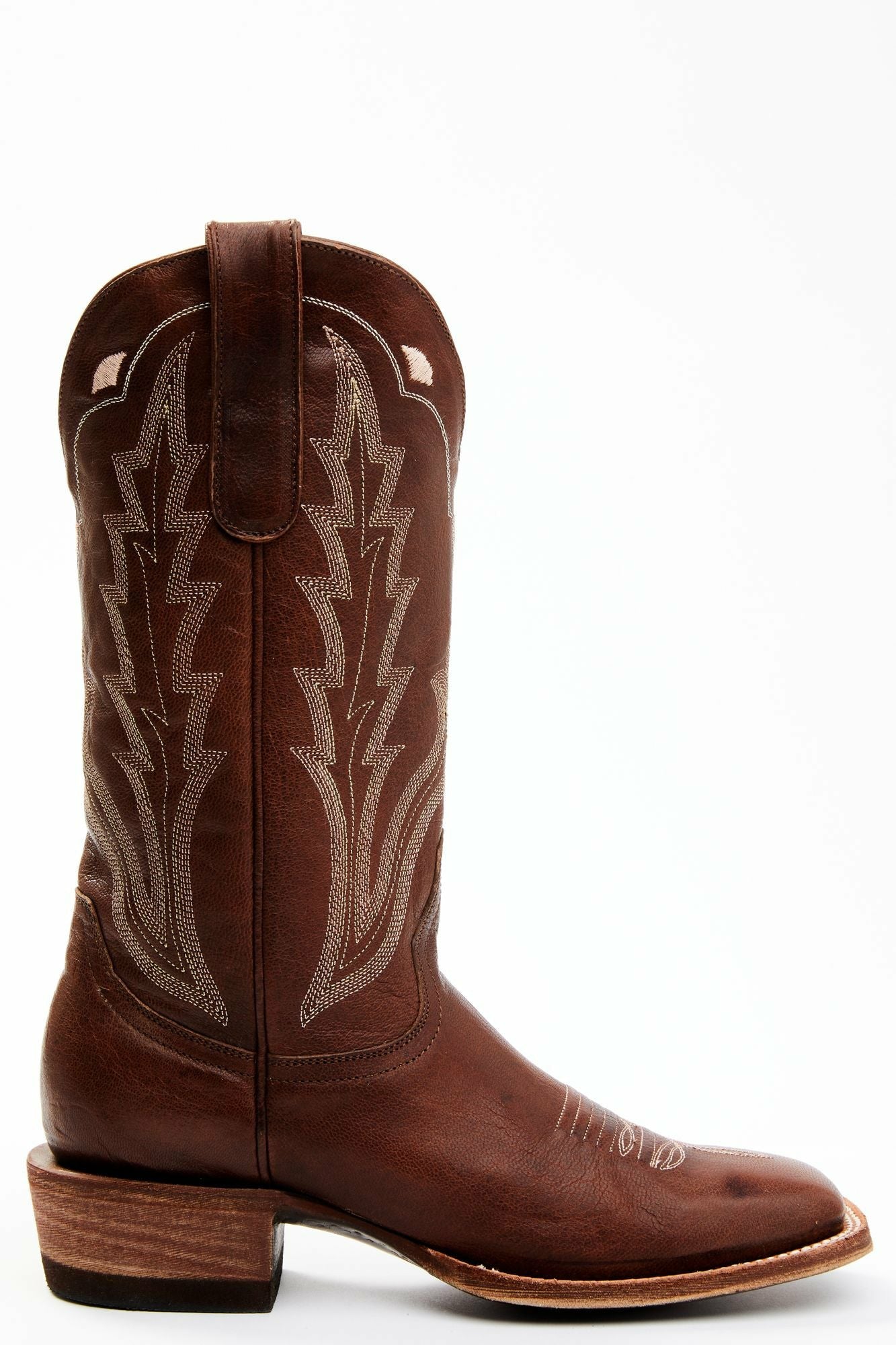 Idyllwind Outlaw Performance Western Boot w/Comfort Technology – Broad Square Toe Brown