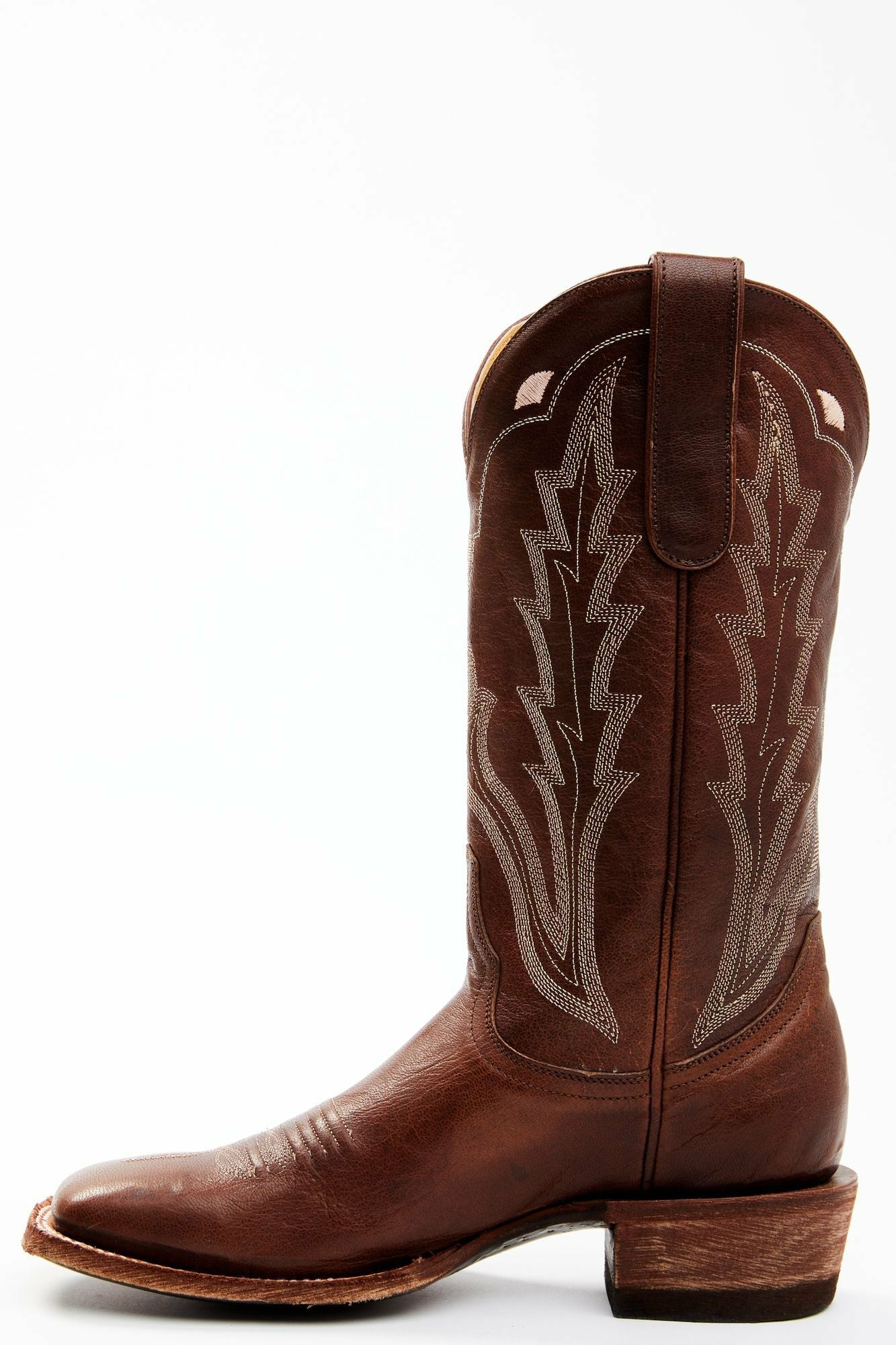 Idyllwind Outlaw Performance Western Boot w/Comfort Technology – Broad Square Toe Brown