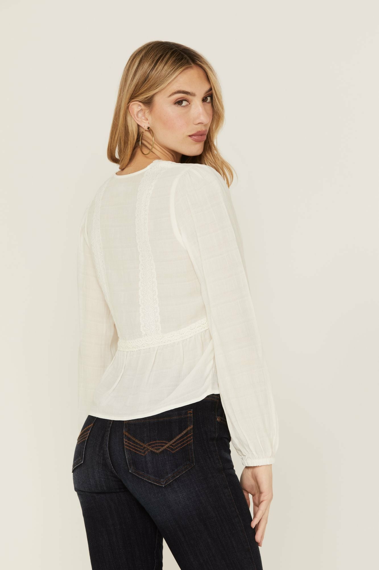 Idyllwind Cherry Street Top White