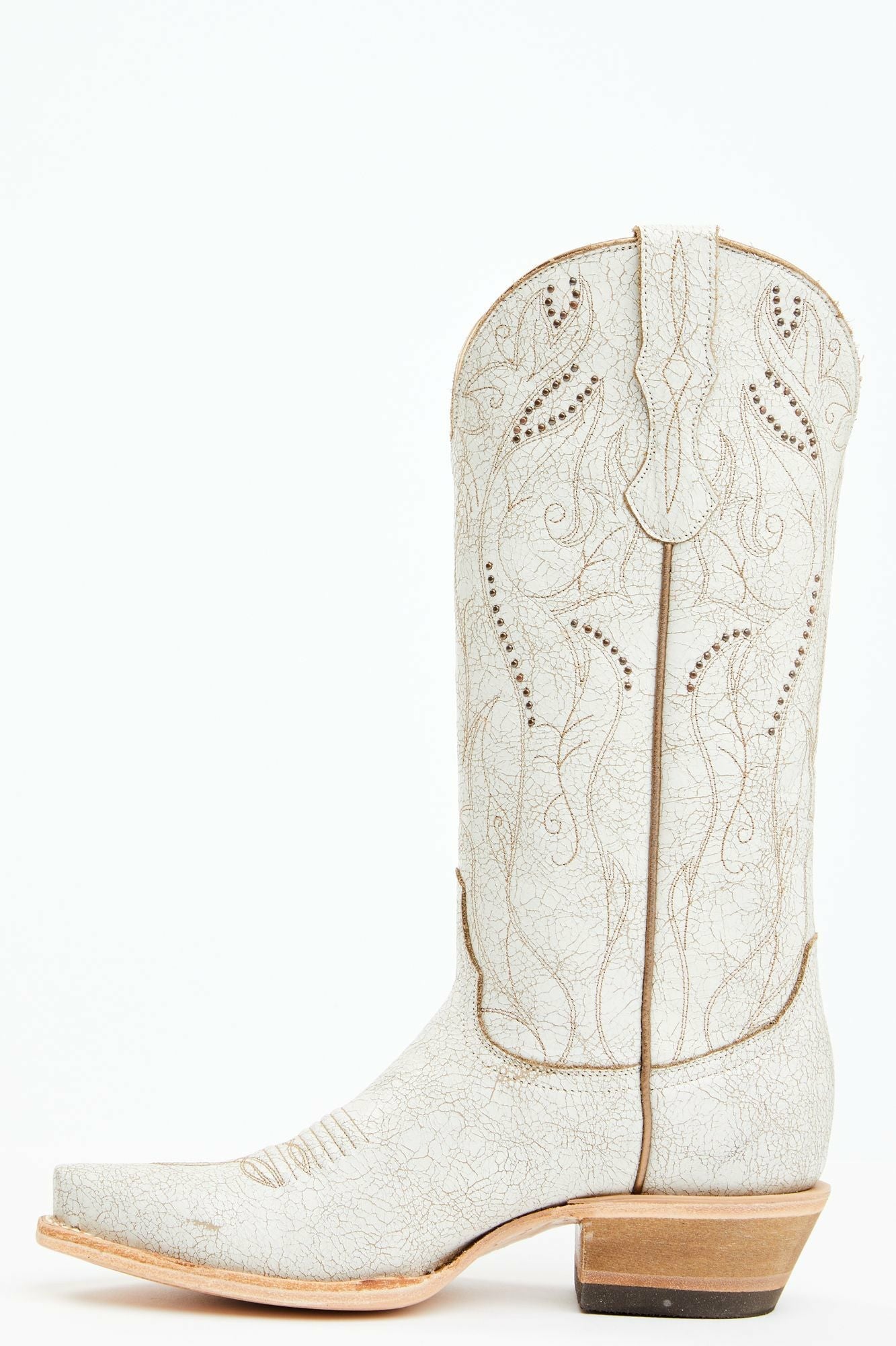 Idyllwind Sweet Tea Crackle Tall Western Boots - Snip Toe White