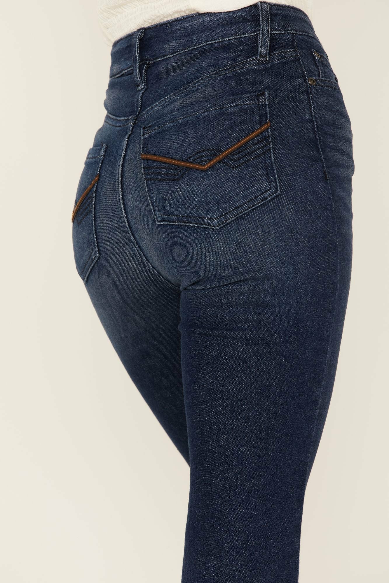 Idyllwind Dark Wash De Soto High Risin Rebel Bootcut Jeans Dark Wash