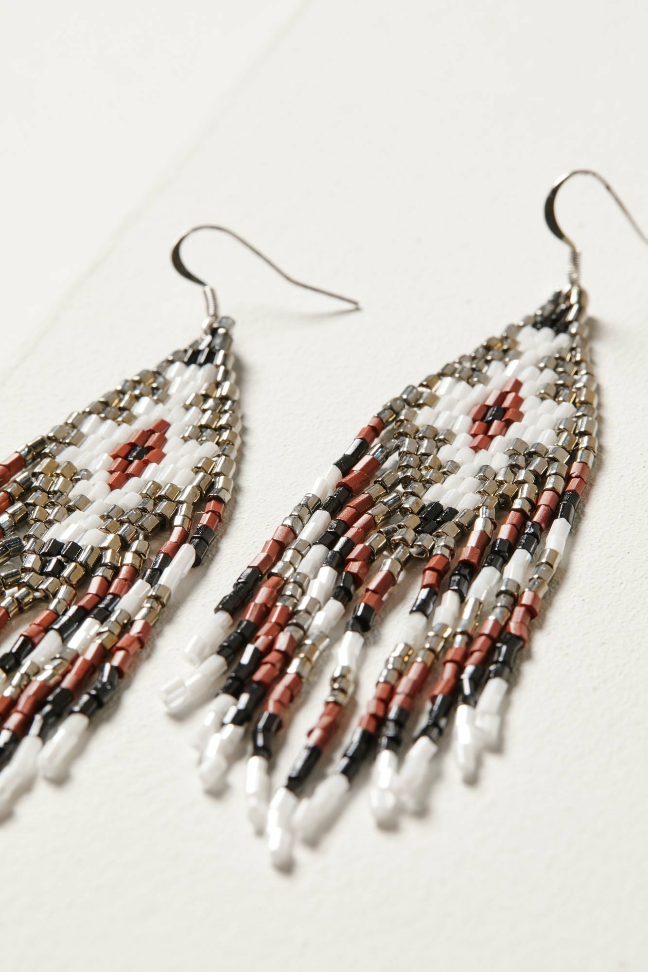 Idyllwind Trousdale Beaded Fringe Earrings Turquoise