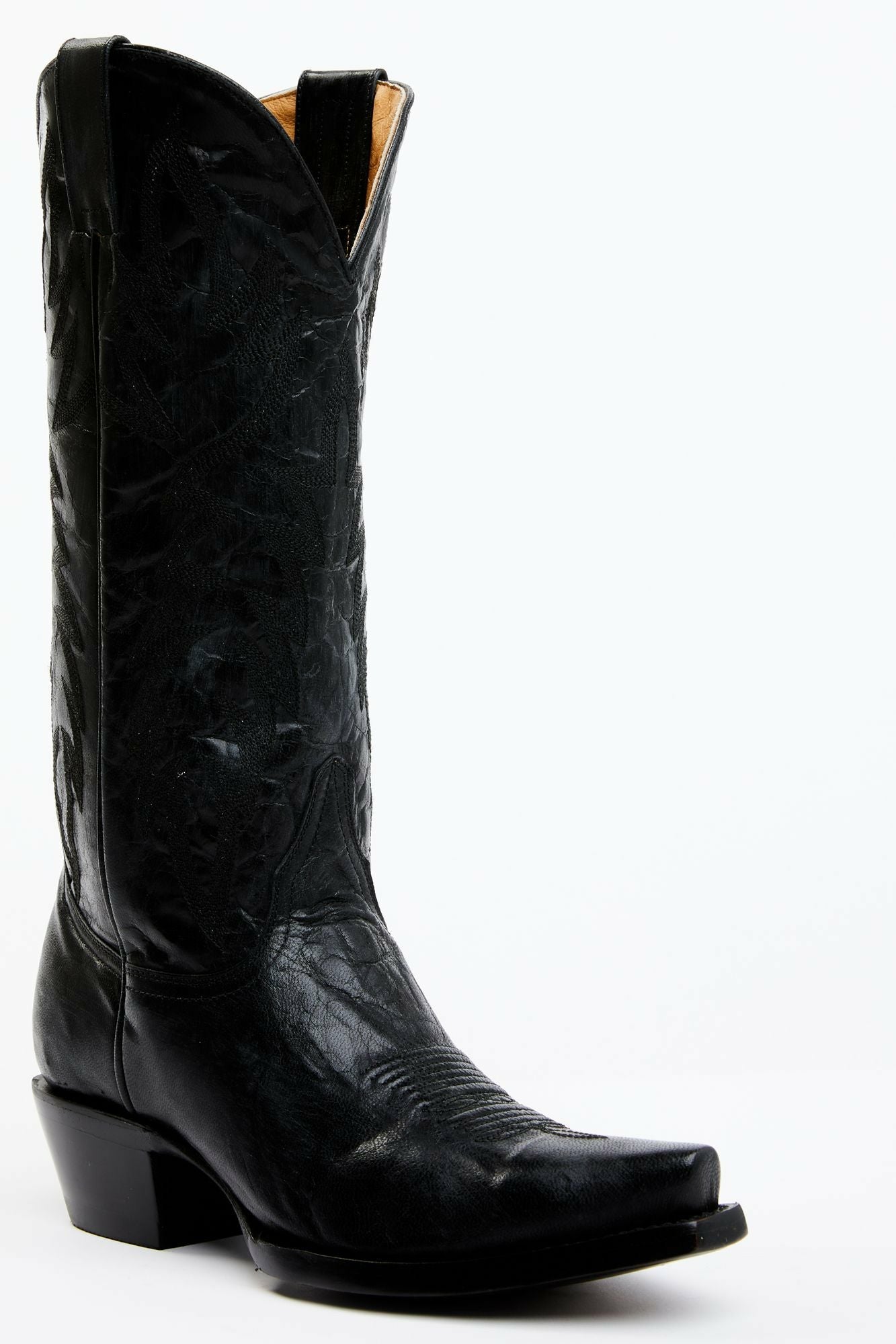 Idyllwind Wheeler Black Western Performance Boots - Snip Toe Black