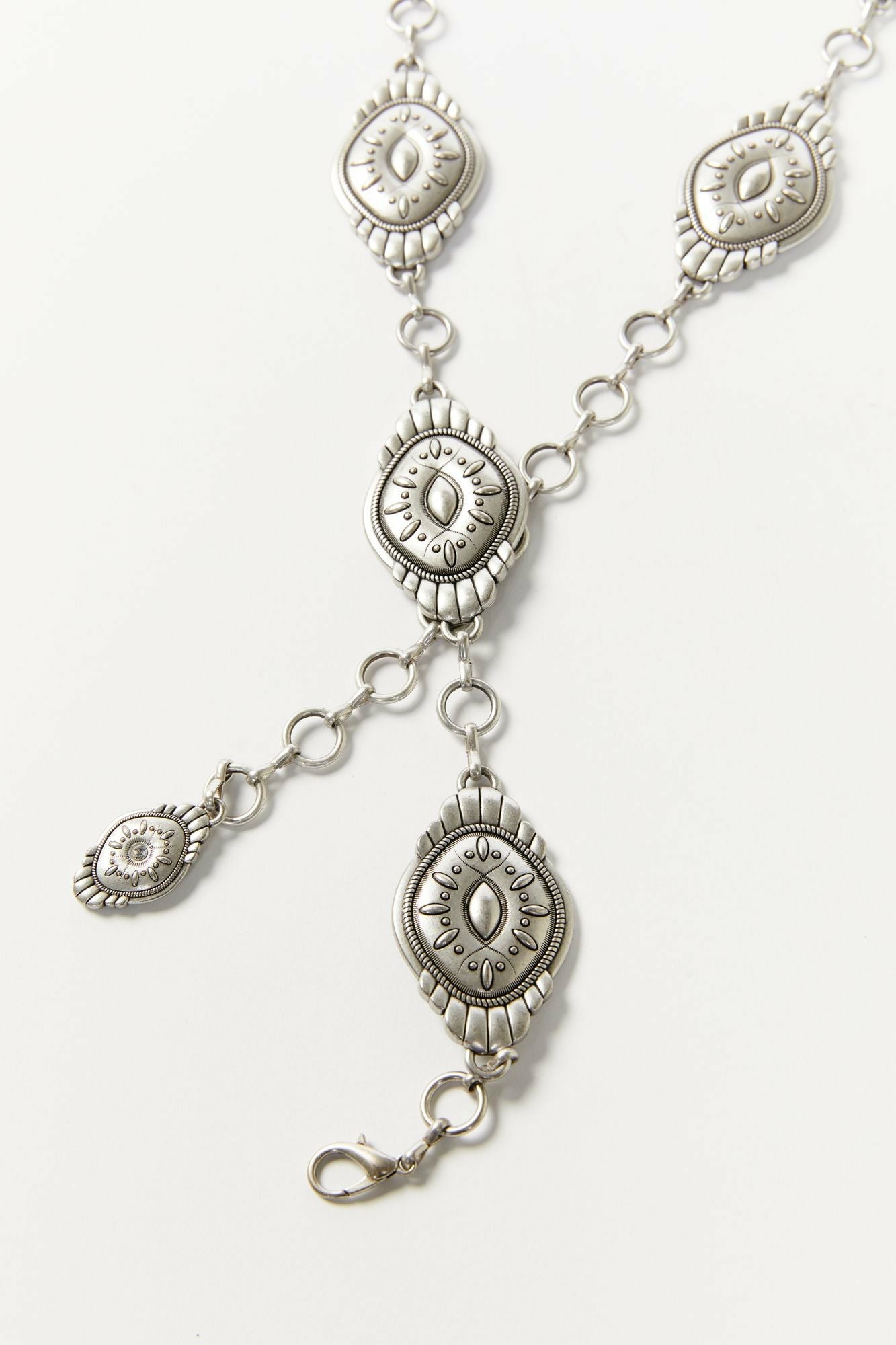 Idyllwind Silverdene Place Chain Belt Silver