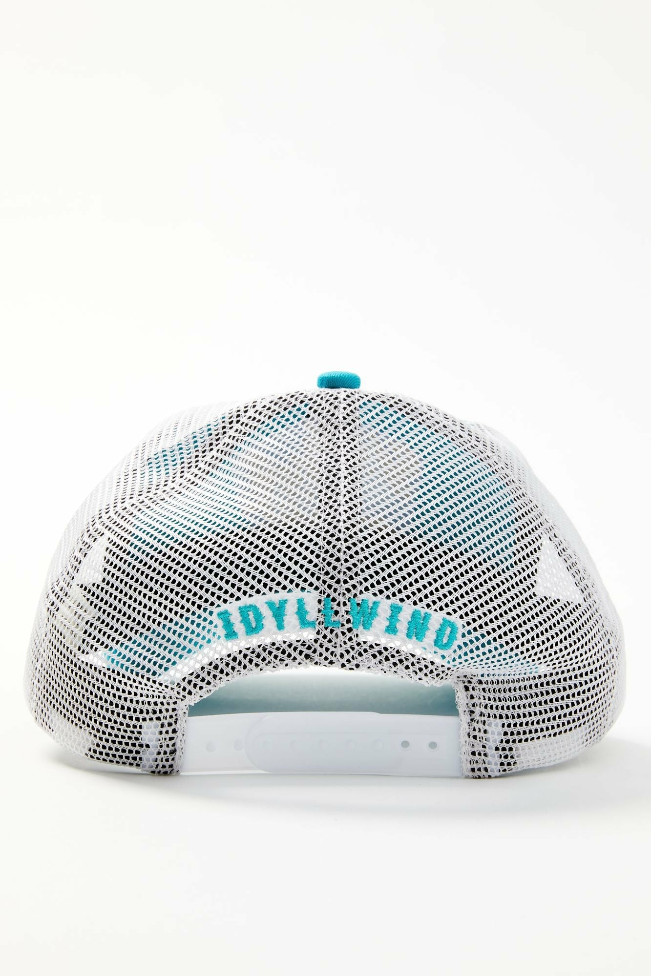 Idyllwind Y'all Ain't Right Embroidered Mesh Back Baseball Hat Turquoise