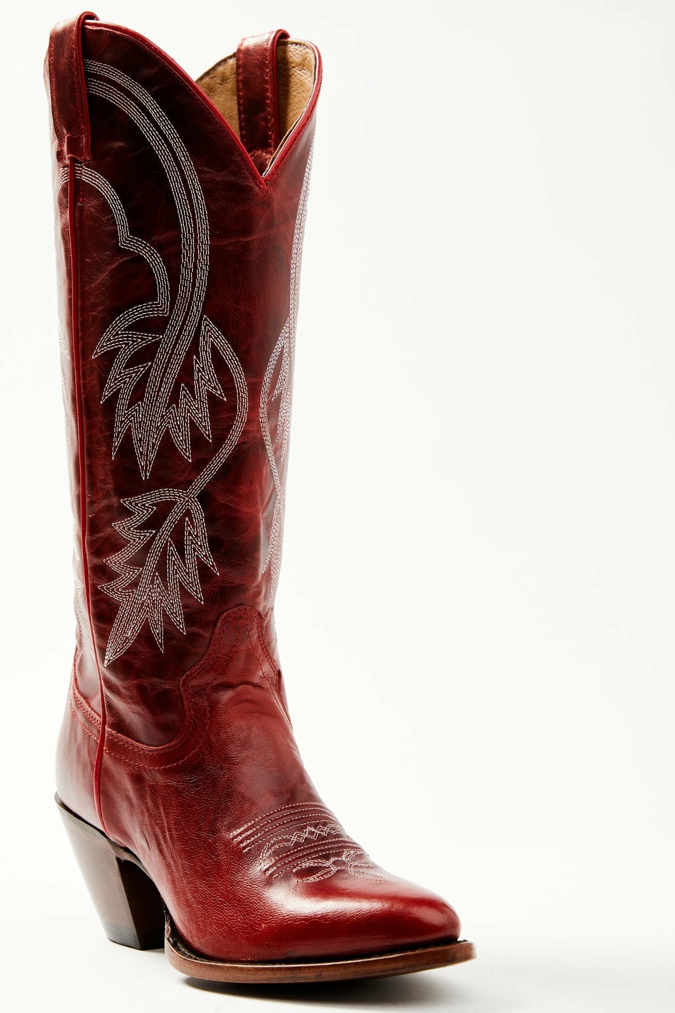 Idyllwind Icon Embroidered Western Tall Boot - Round Toe Red
