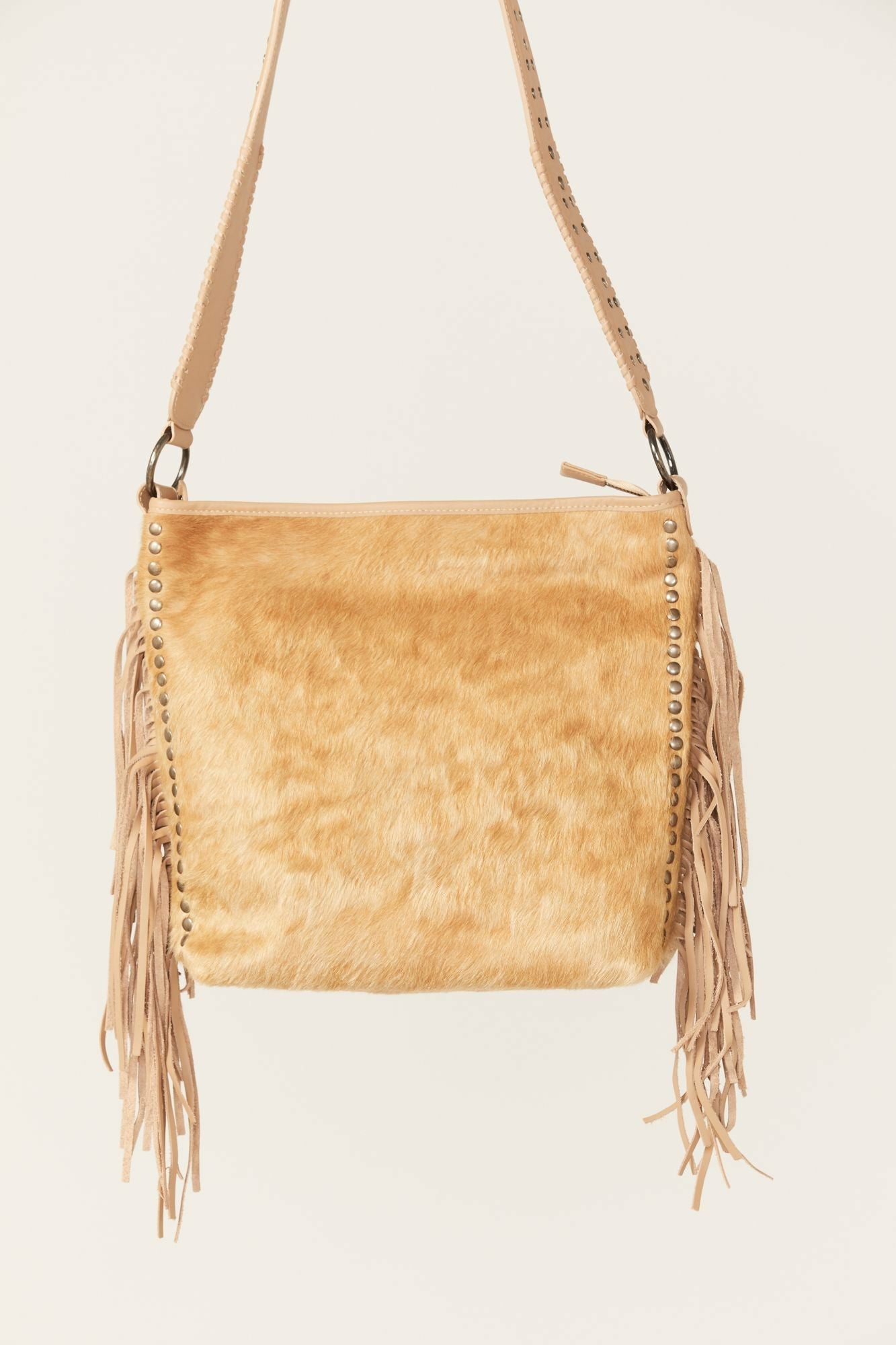 Idyllwind Upland Drive Hair-On Handbag Natural