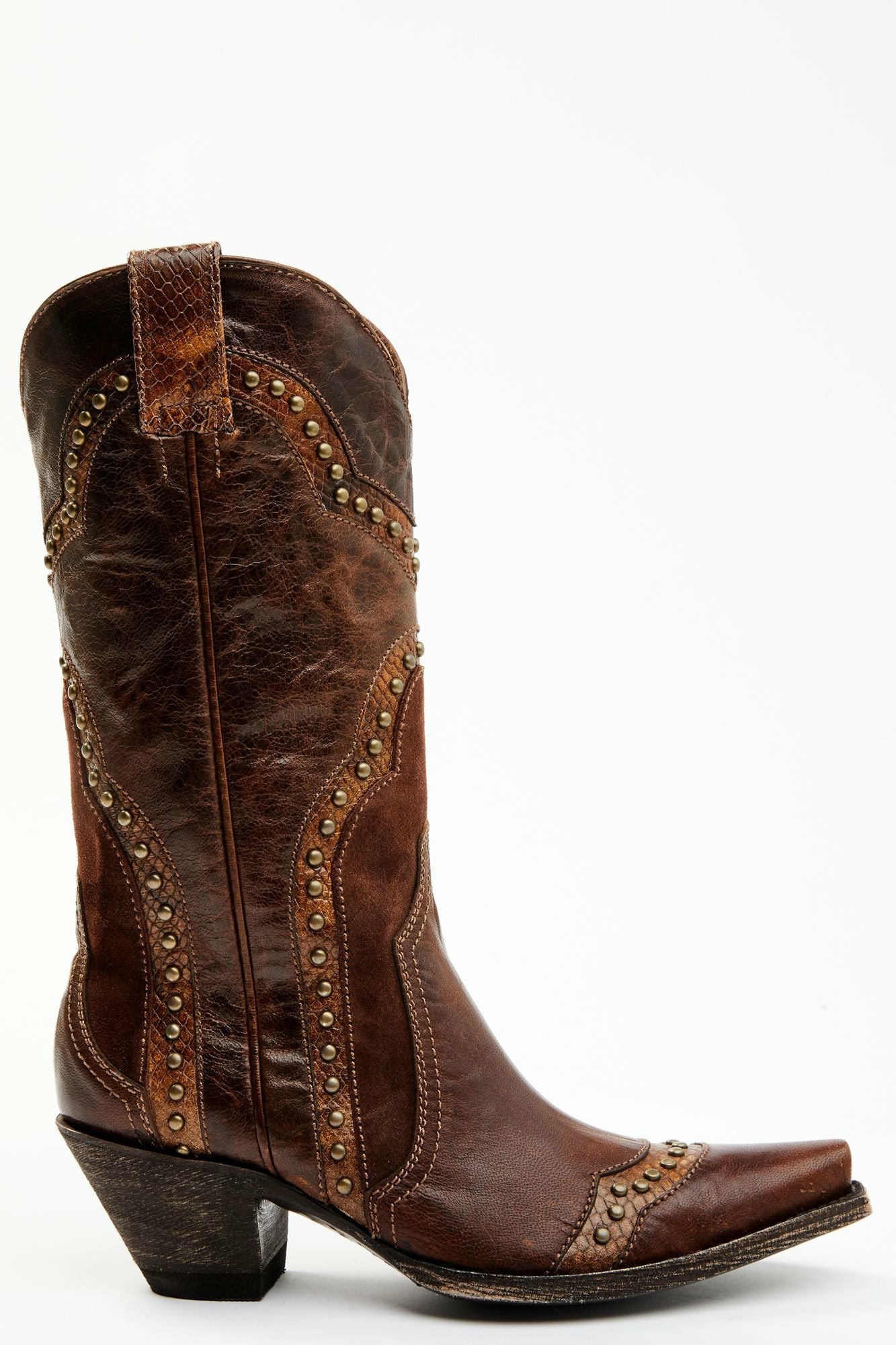 Idyllwind Whirl Western Boot - Snip Toe Brown