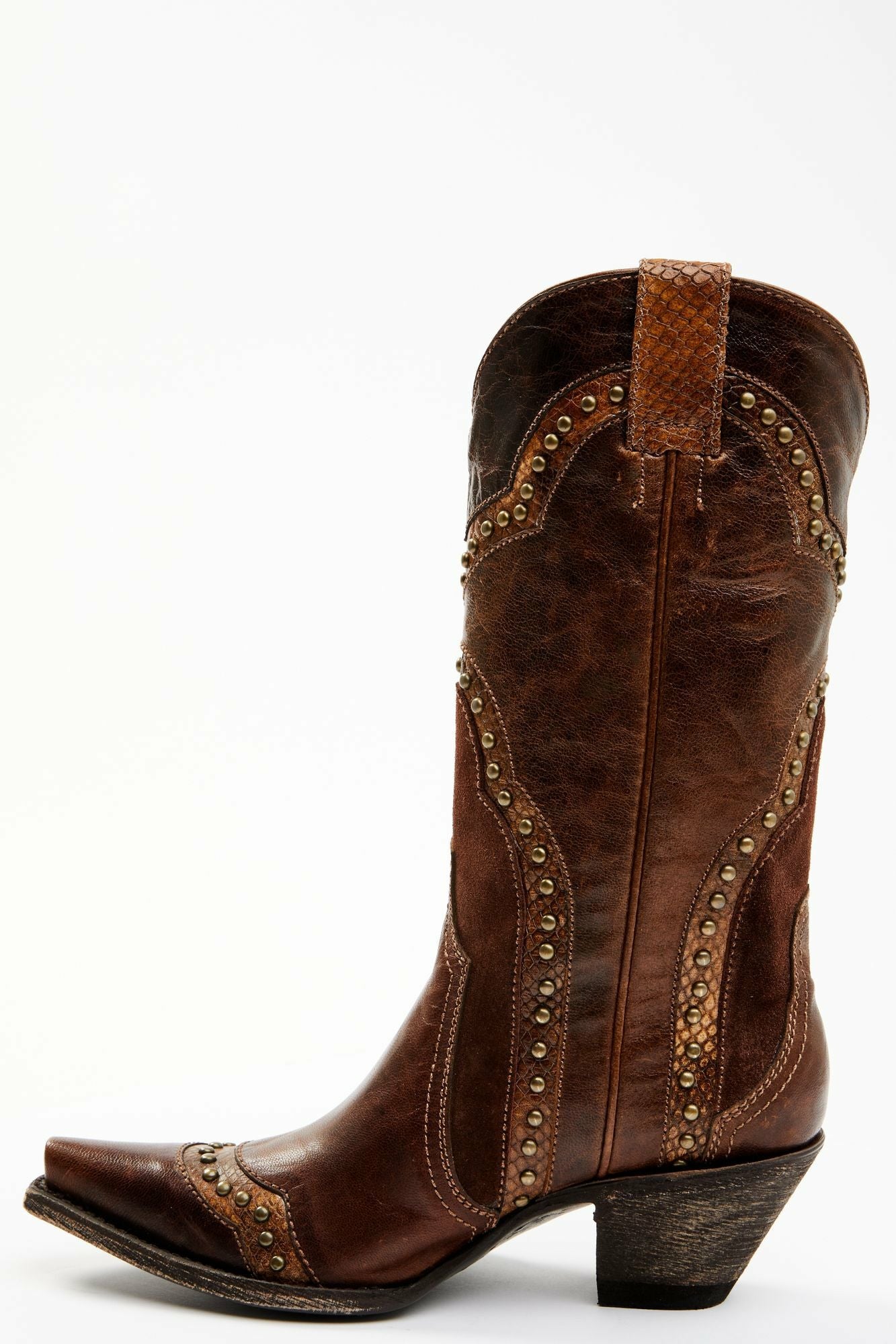 Idyllwind Whirl Western Boot - Snip Toe Brown