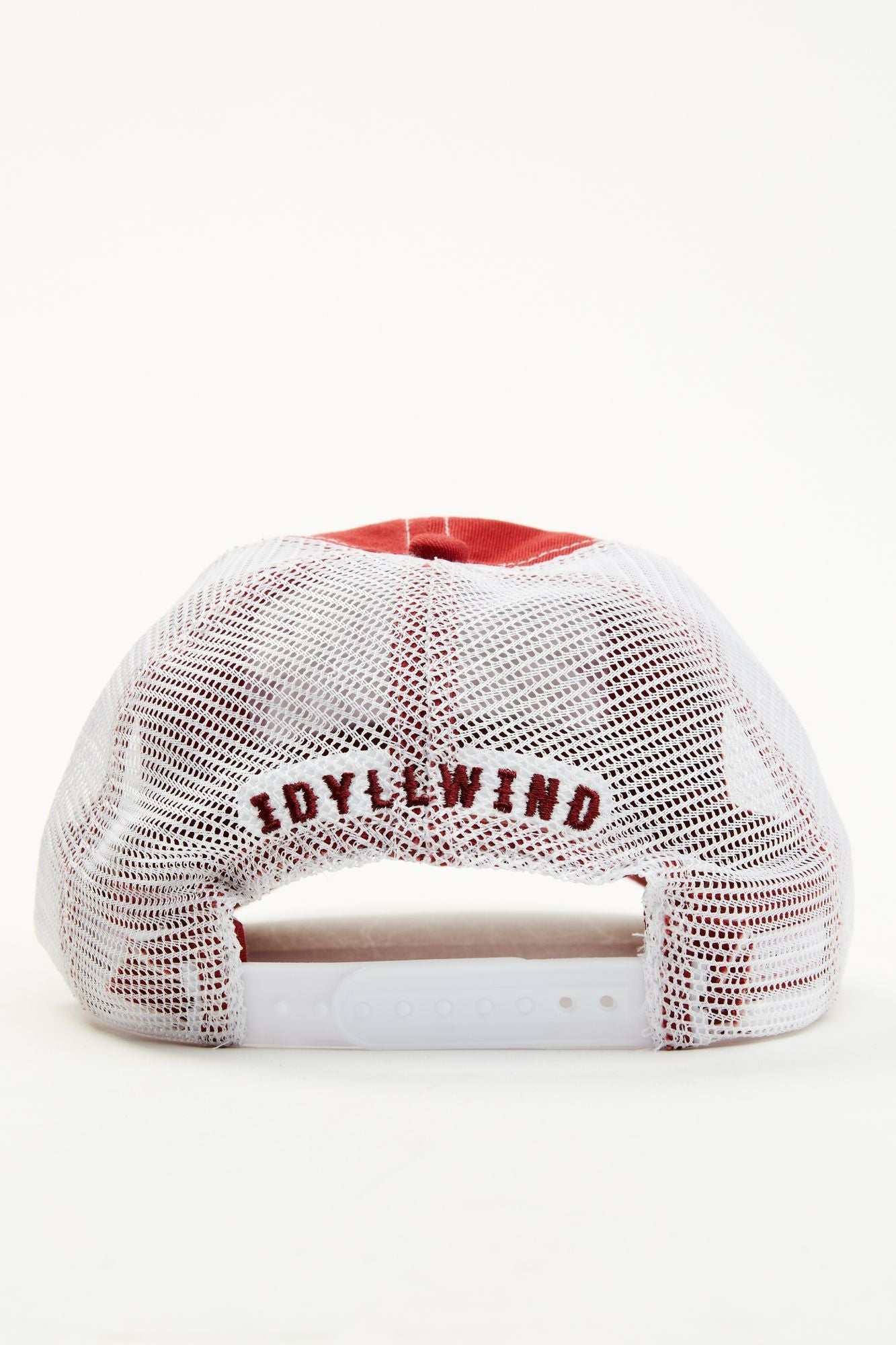 Idyllwind Damn Good Embroidered Mesh-Back Baseball Hat Red